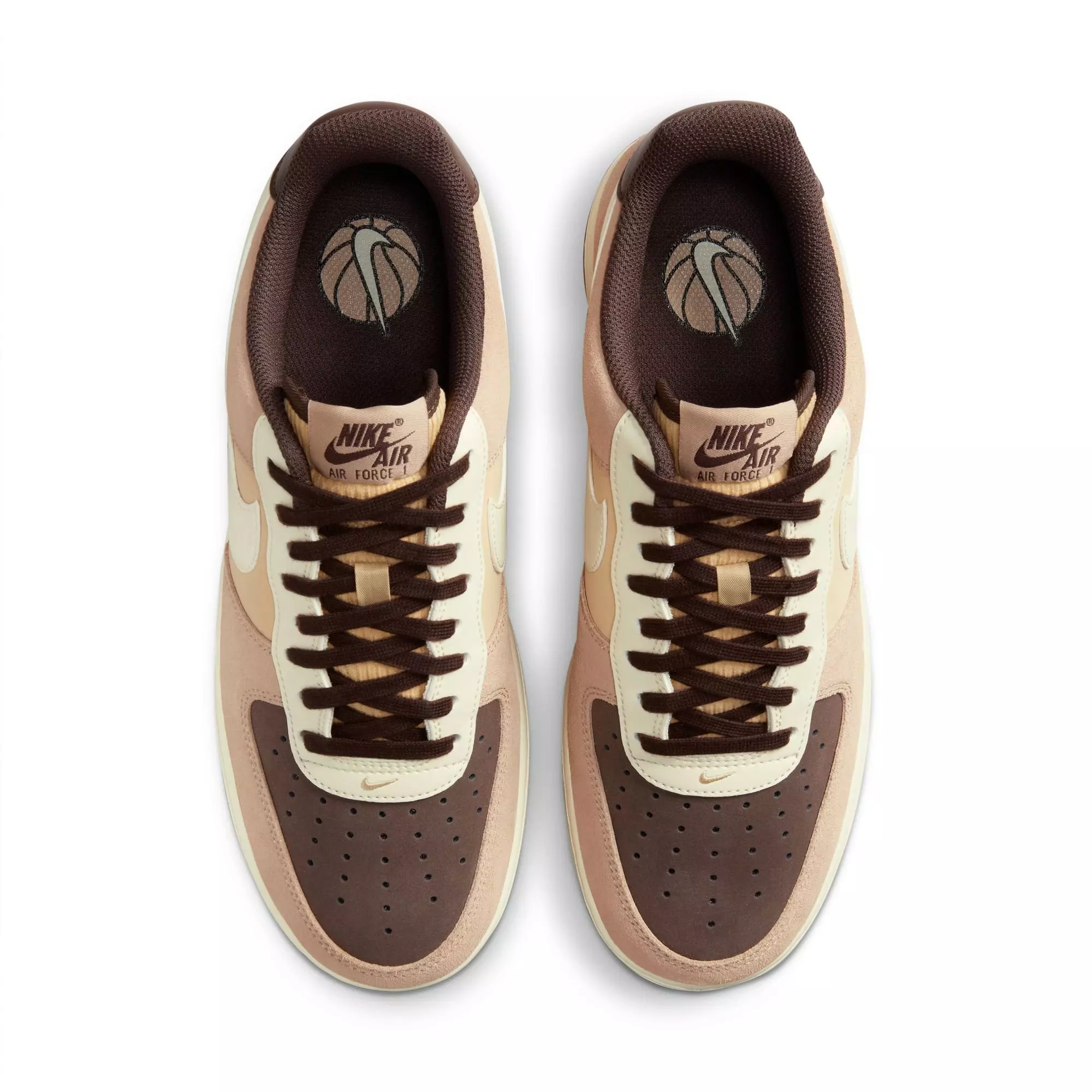 Nike Air Force 1 &rsquo;07 LV8 "Hemp/Coconut Milk/Baroque Brown" Men's Shoe - HEMP/COCONUT MILK/BAROQUE BROWN