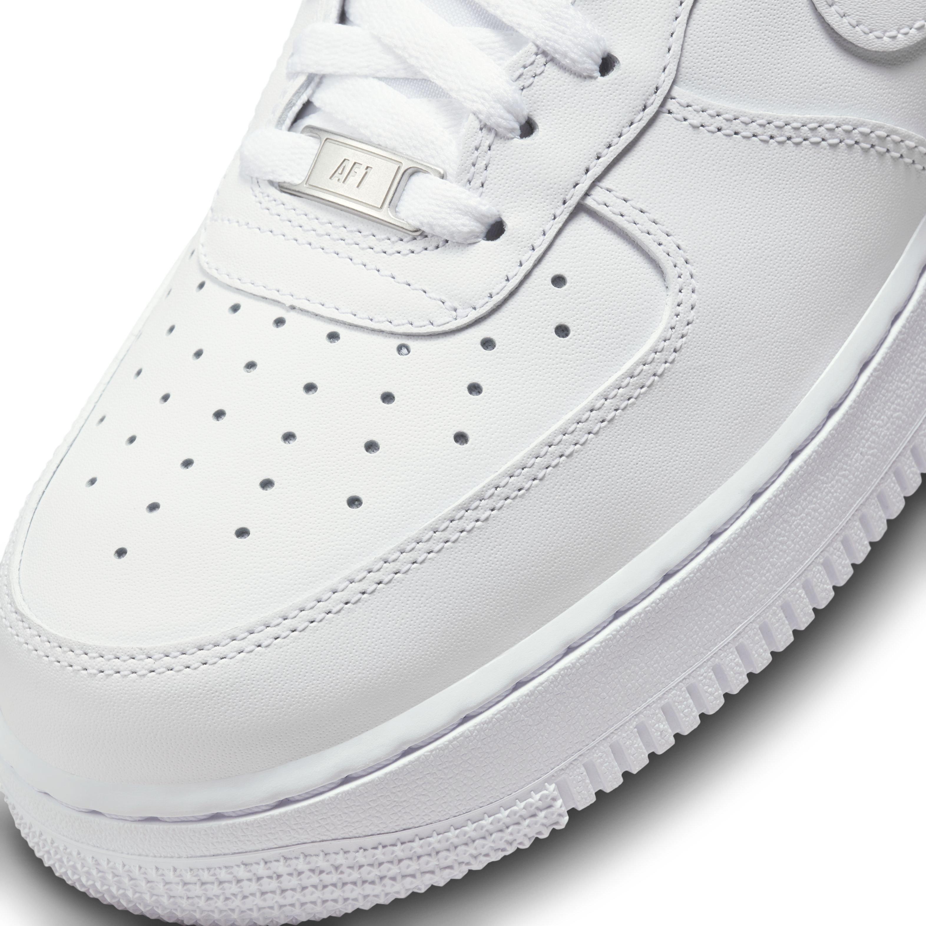 Nike Air Force 1 '07 FlyEase "White" Men's Shoe - WHITE Thumbnail View 7
