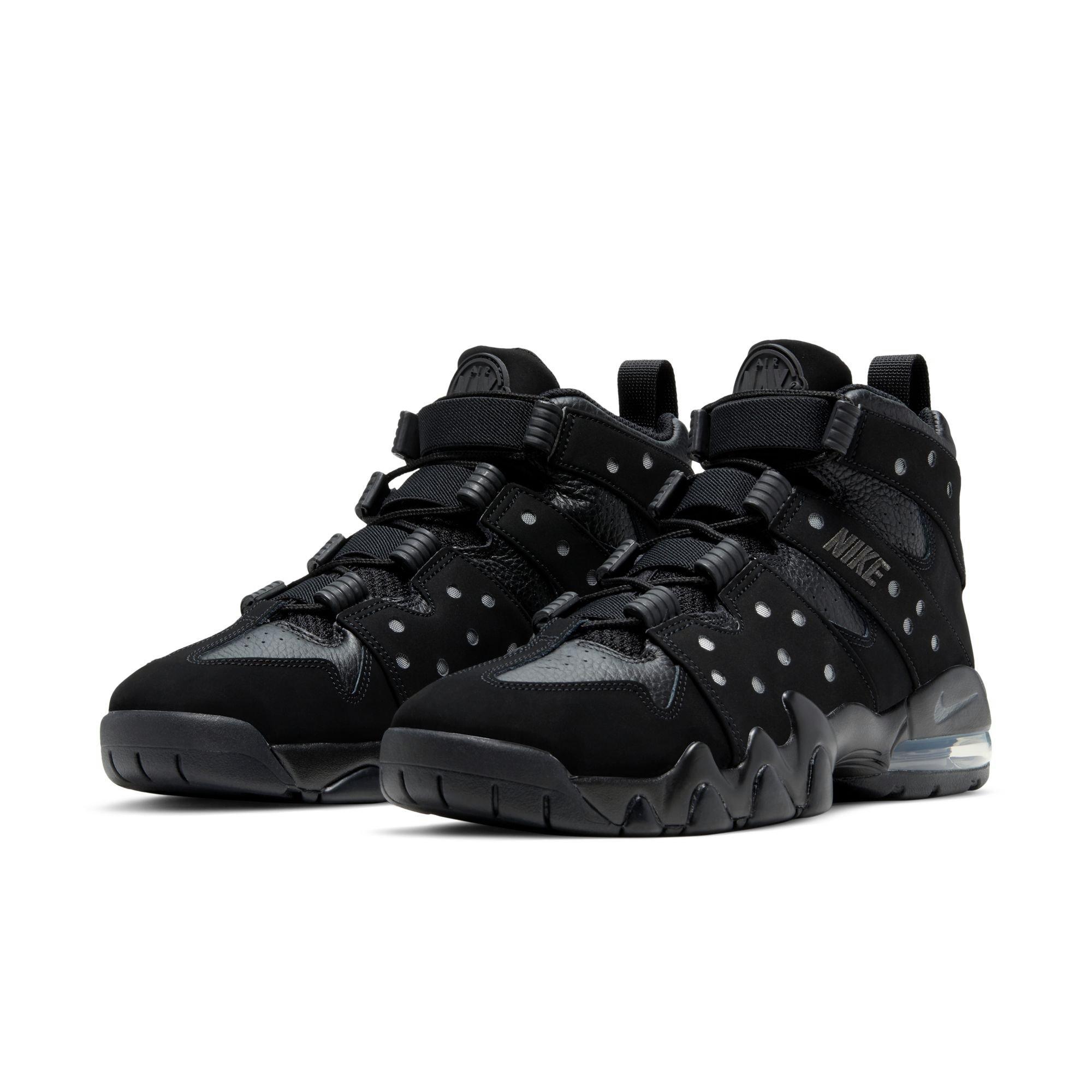 Nike Air Max2 CB '94 "Triple Black" Men's Shoe - BLACK/DARK CHARCOAL/METALLIC SILVER Thumbnail View 3