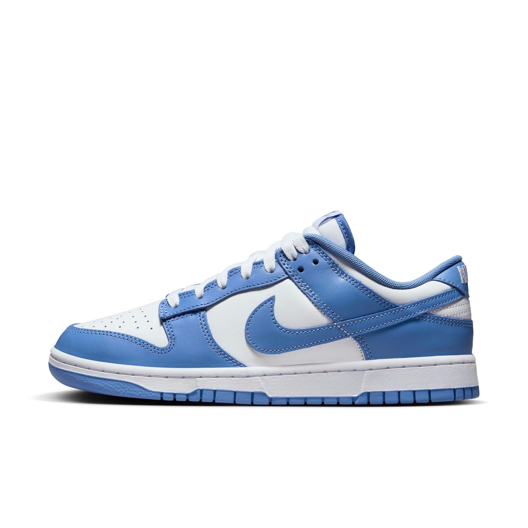 Nike Dunk Low Retro "Polar/White" Men's Shoe - BLUE/WHITE Thumbnail View 3