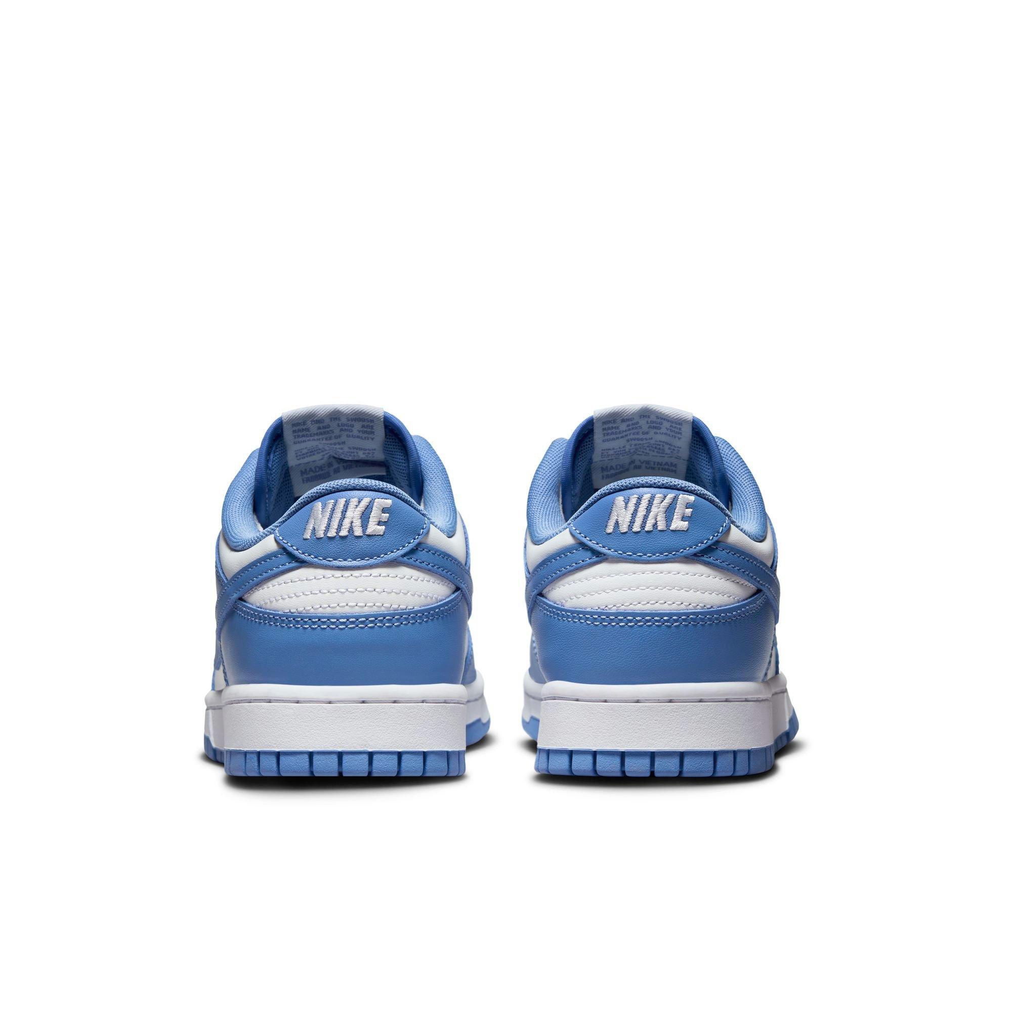 Nike Dunk Low Retro "Polar/White" Men's Shoe - BLUE/WHITE Thumbnail View 6