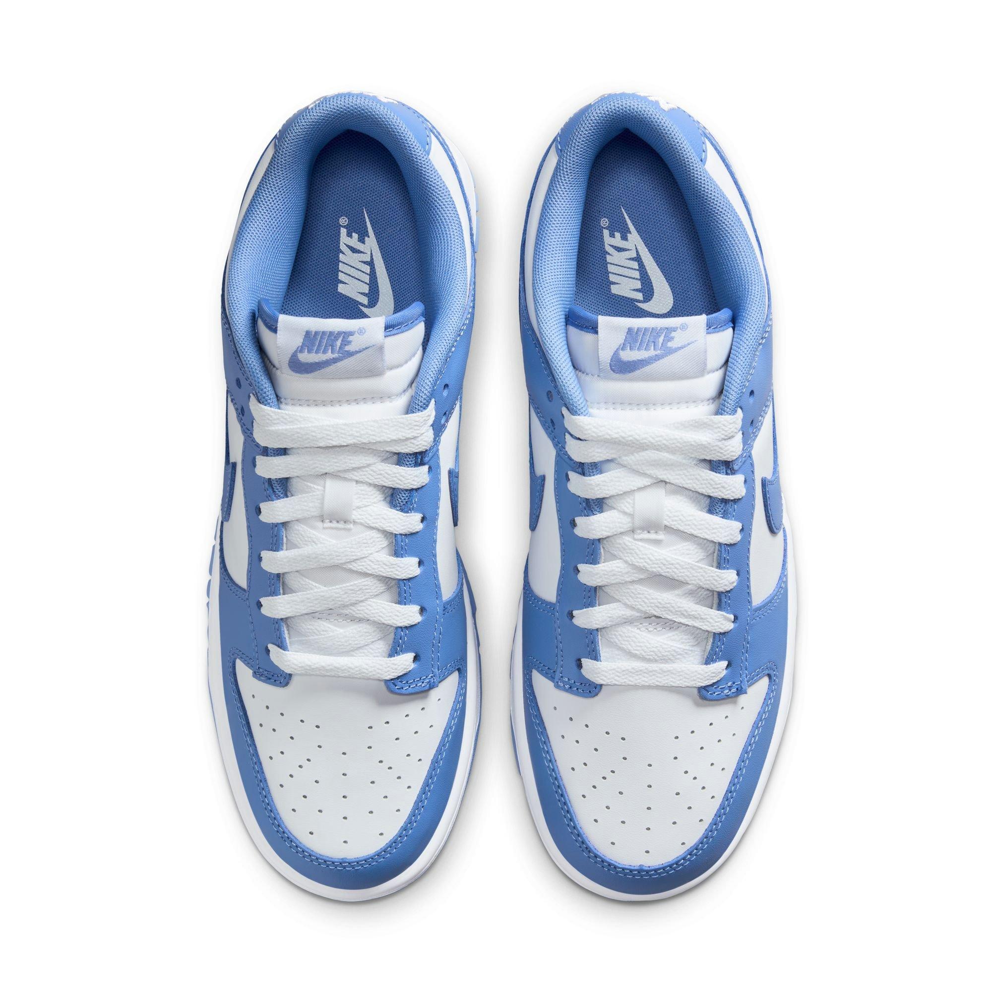 Nike Dunk Low Retro "Polar/White" Men's Shoe - BLUE/WHITE Thumbnail View 7