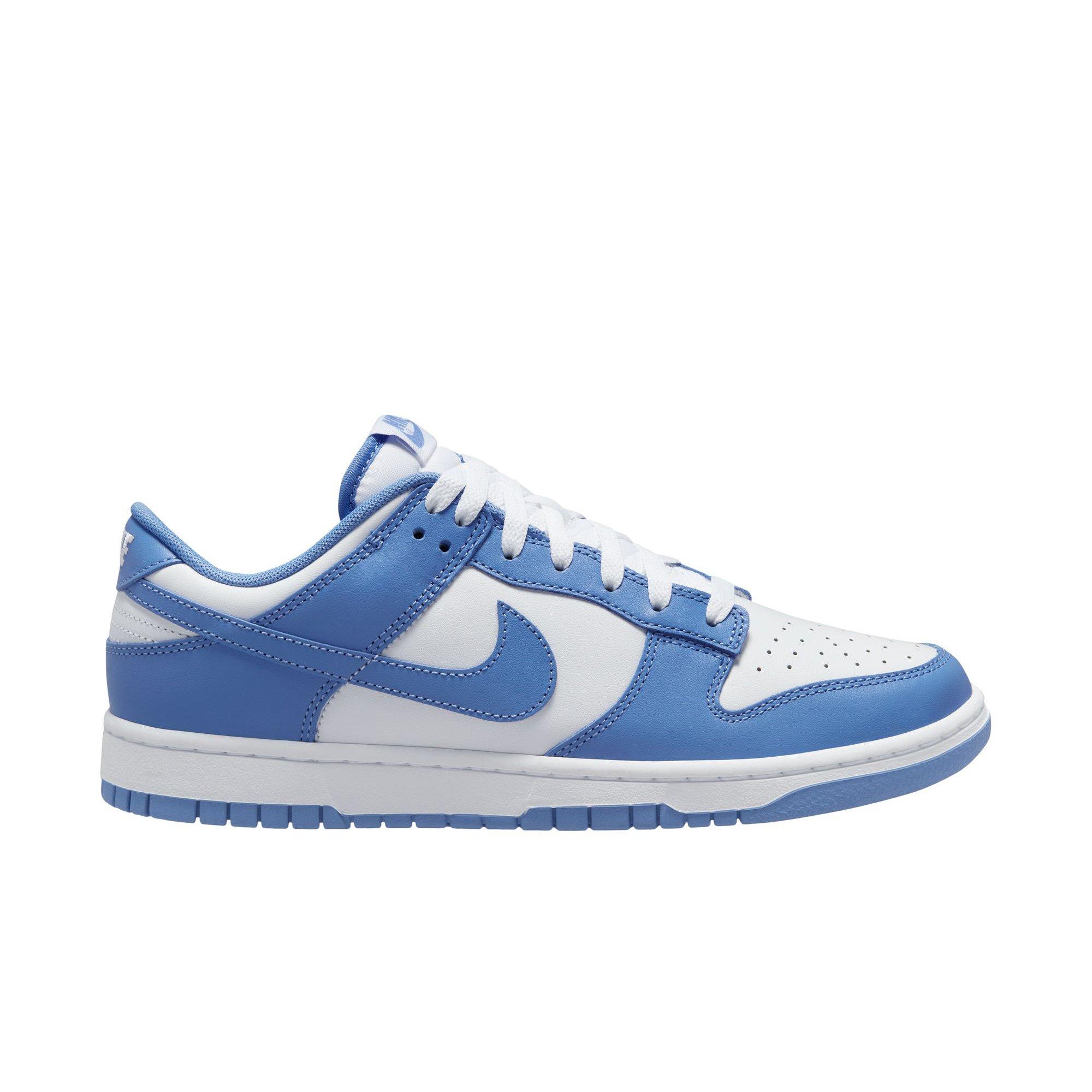 dunks blue and white