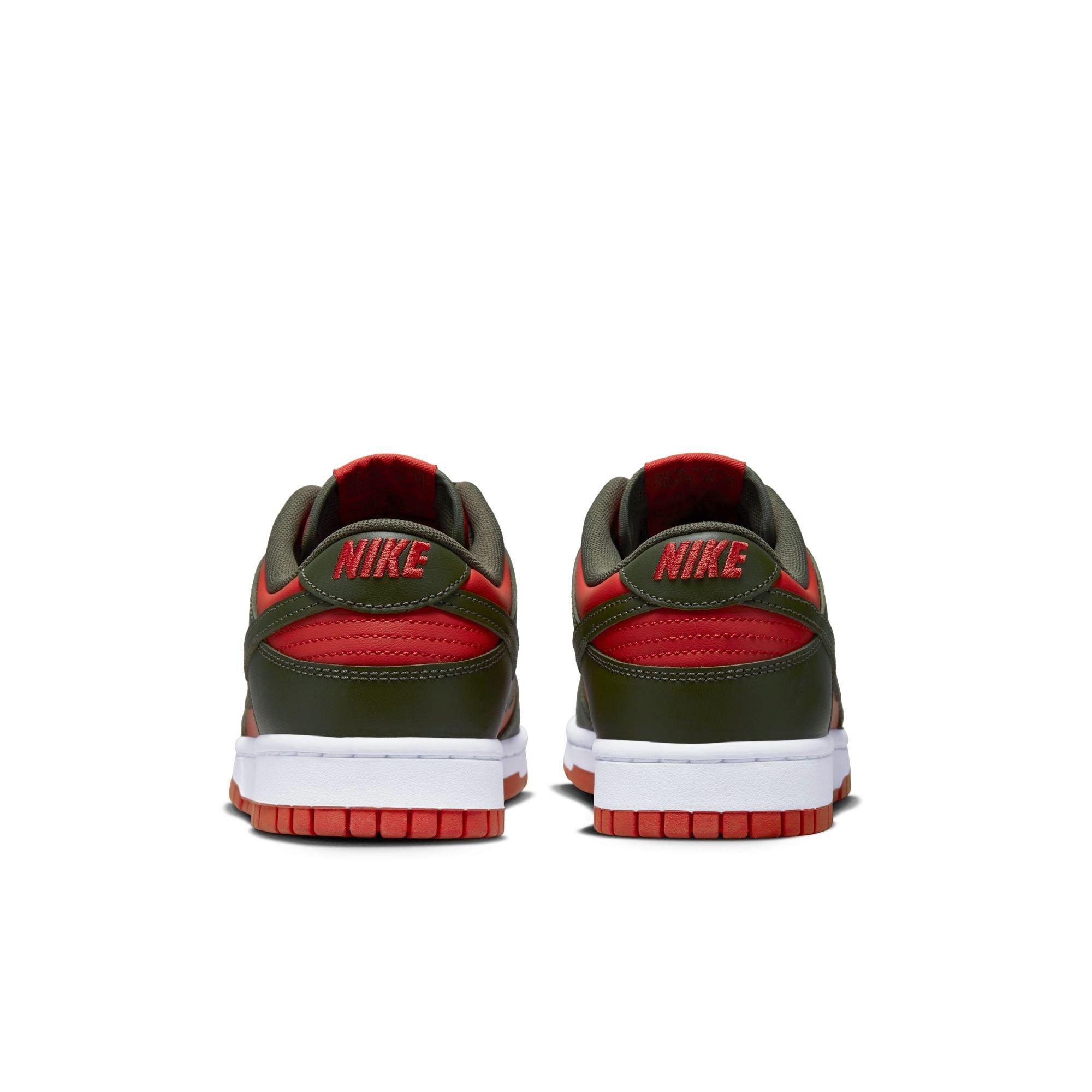 Nike Dunk Low Retro BTTYS "Mystic Red/Cargo Khaki" Men's Shoe - MYSTIC RED/CARGO KHAKI Thumbnail View 8