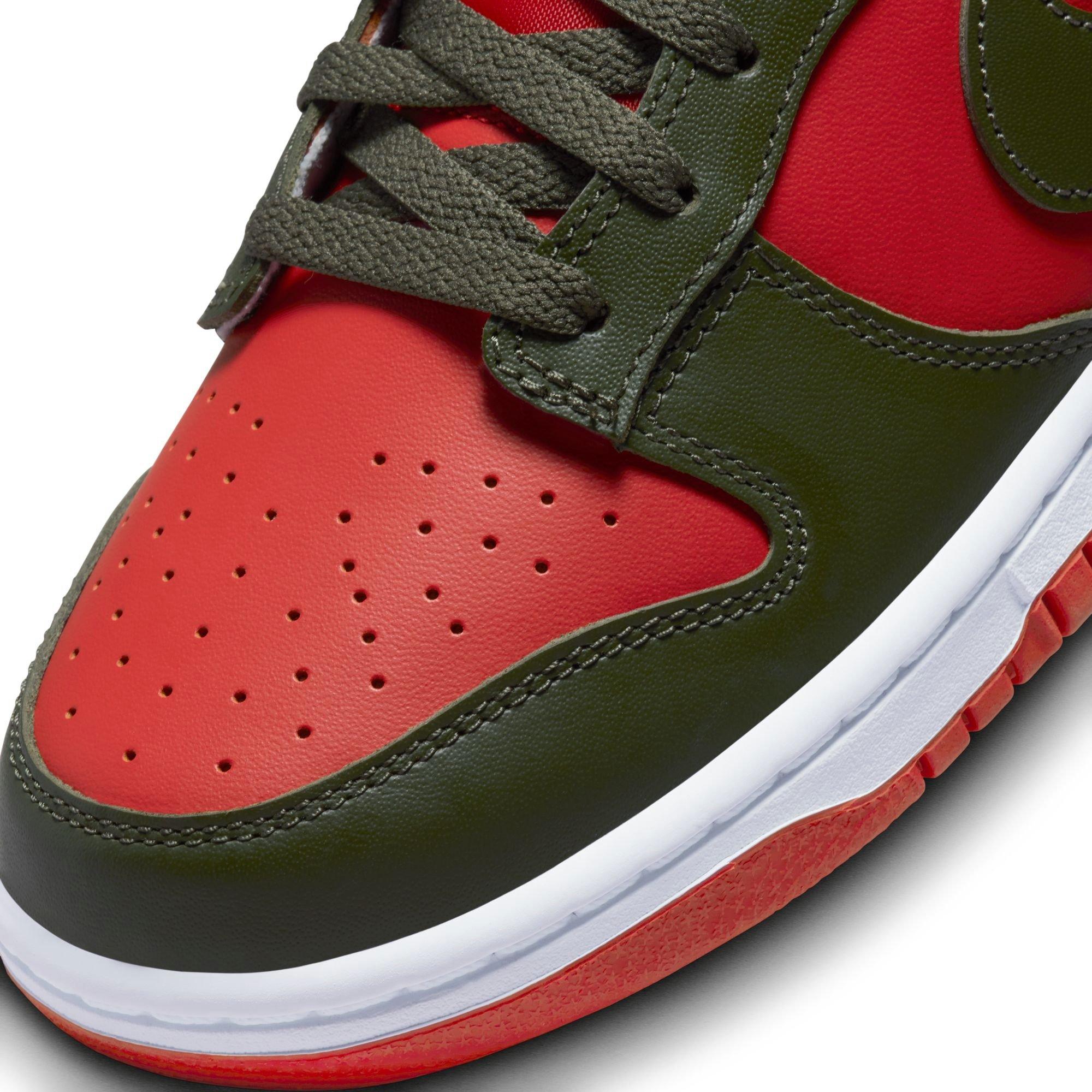 Nike Dunk Low Retro BTTYS "Mystic Red/Cargo Khaki" Men's Shoe - MYSTIC RED/CARGO KHAKI Thumbnail View 4