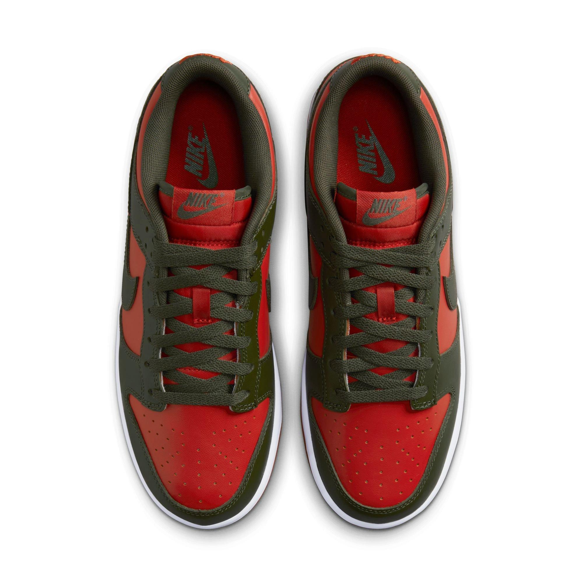 Nike Dunk Low Retro BTTYS "Mystic Red/Cargo Khaki" Men's Shoe - MYSTIC RED/CARGO KHAKI Thumbnail View 9