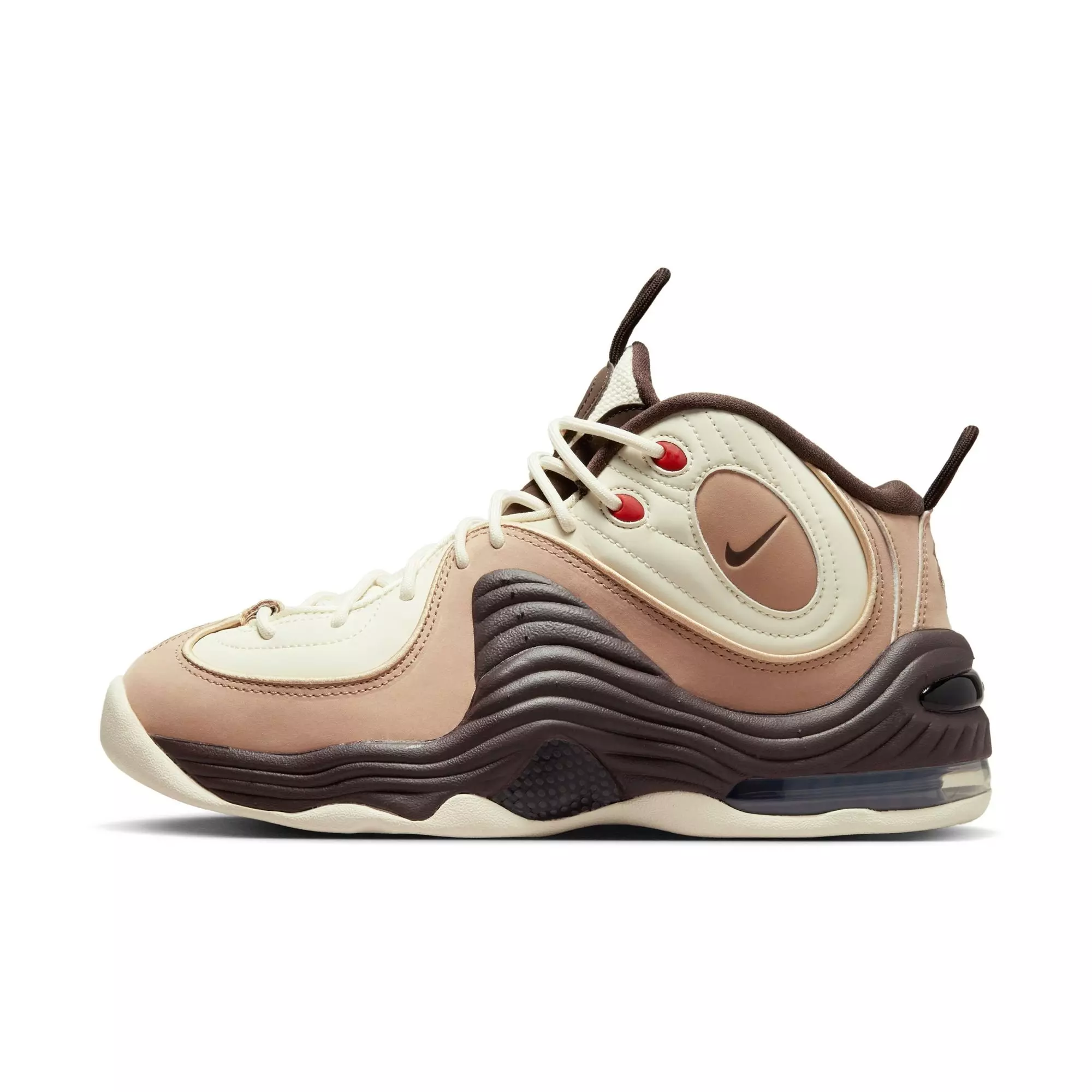 Nike Air Penny 2 "Coconut Milk/Baroque Brown/Hemp/Sesame" Men's Shoe - BROWN