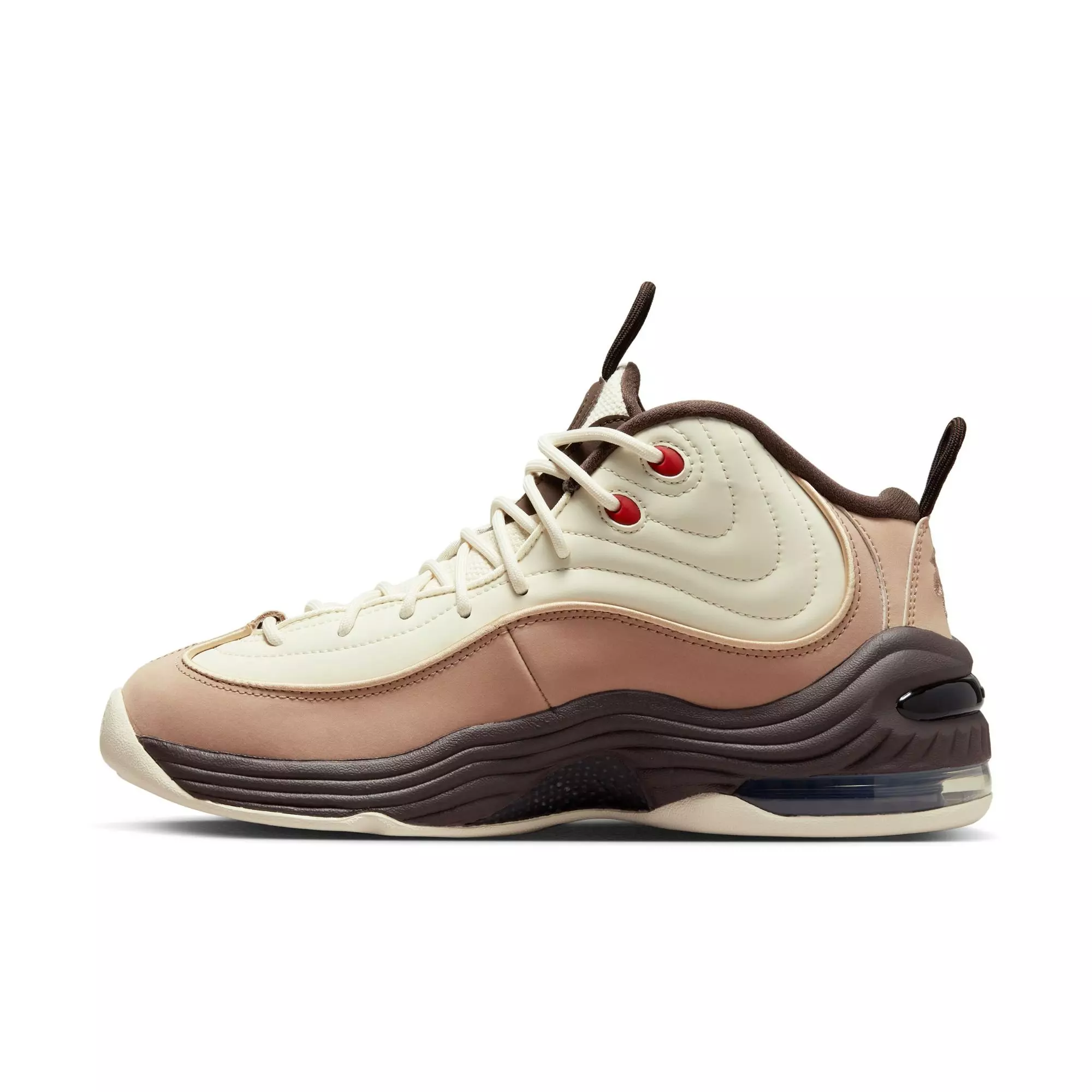 Nike Air Penny 2 "Coconut Milk/Baroque Brown/Hemp/Sesame" Men's Shoe - BROWN