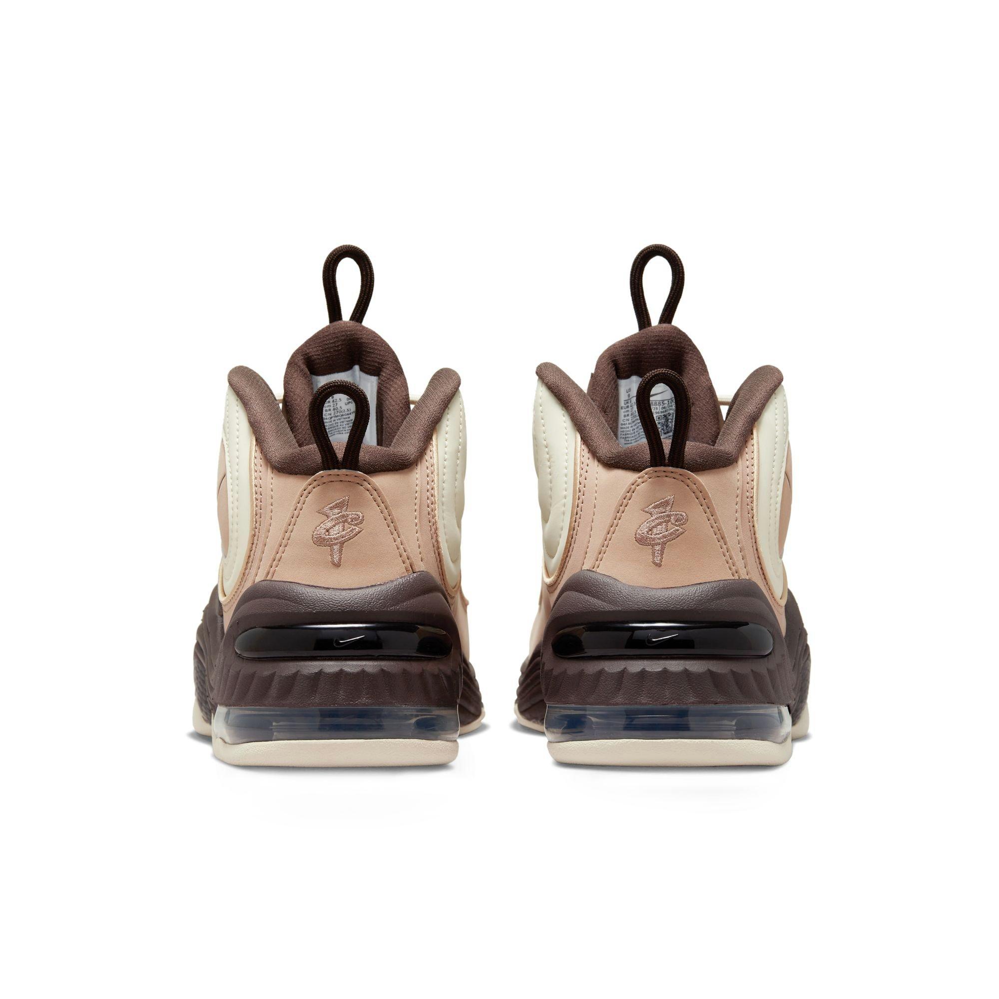 Nike Air Penny 2 "Coconut Milk/Baroque Brown/Hemp/Sesame" Men's Shoe - BROWN Thumbnail View 6