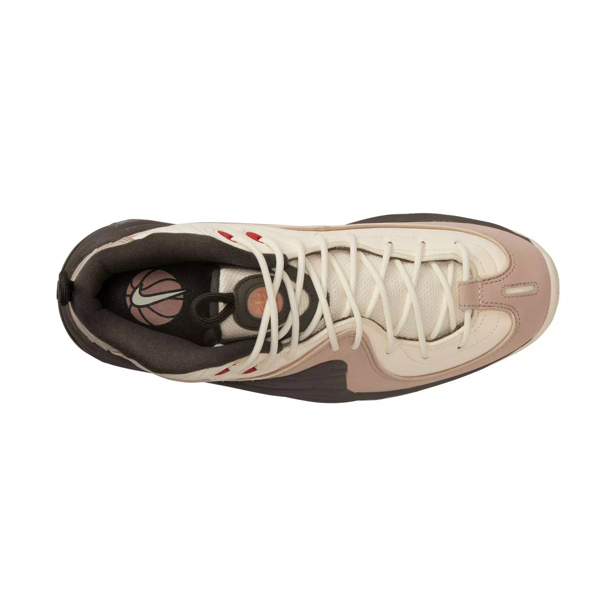 Nike Air Penny 2 "Coconut Milk/Baroque Brown/Hemp/Sesame" Men's Shoe - BROWN