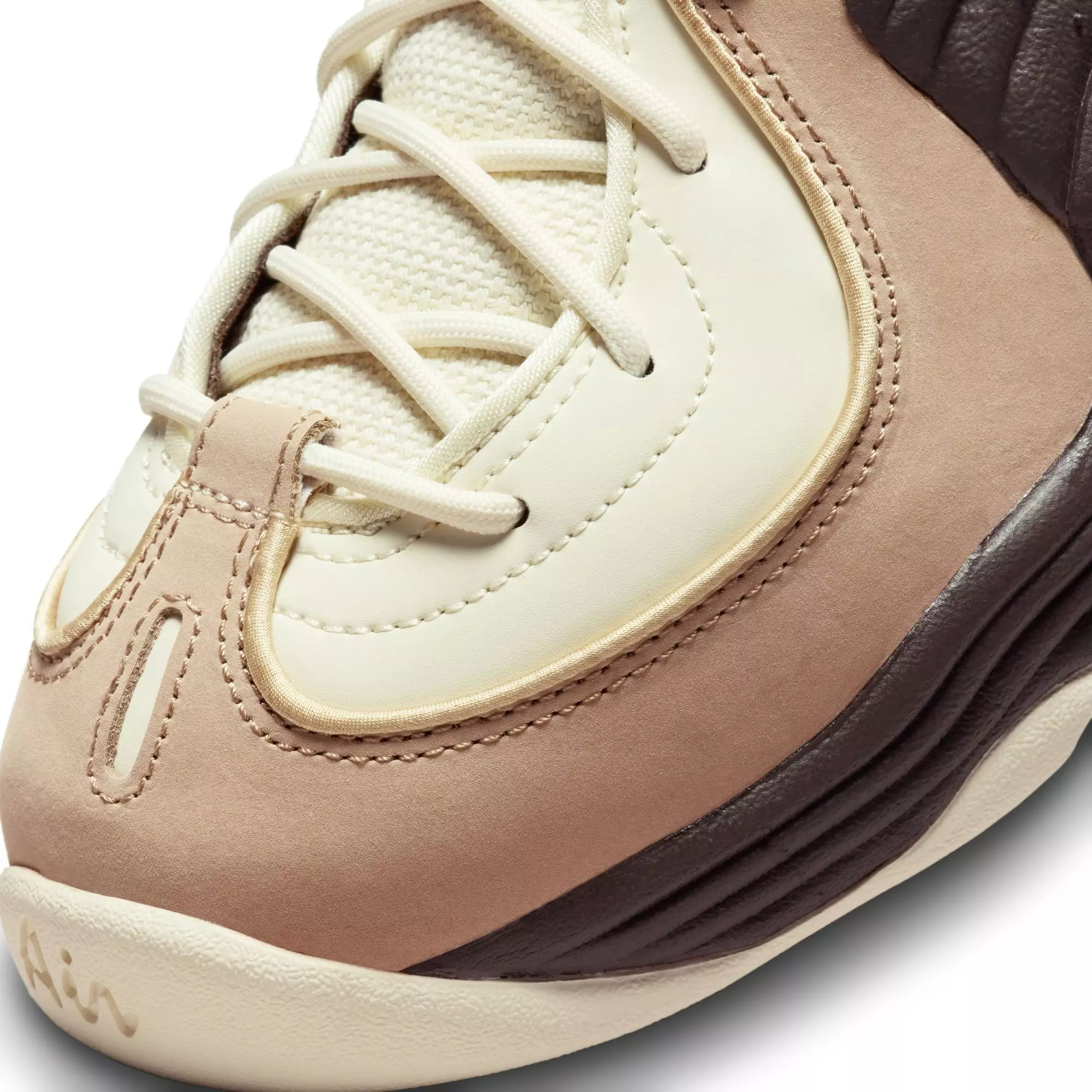 Nike Air Penny 2 "Coconut Milk/Baroque Brown/Hemp/Sesame" Men's Shoe - BROWN