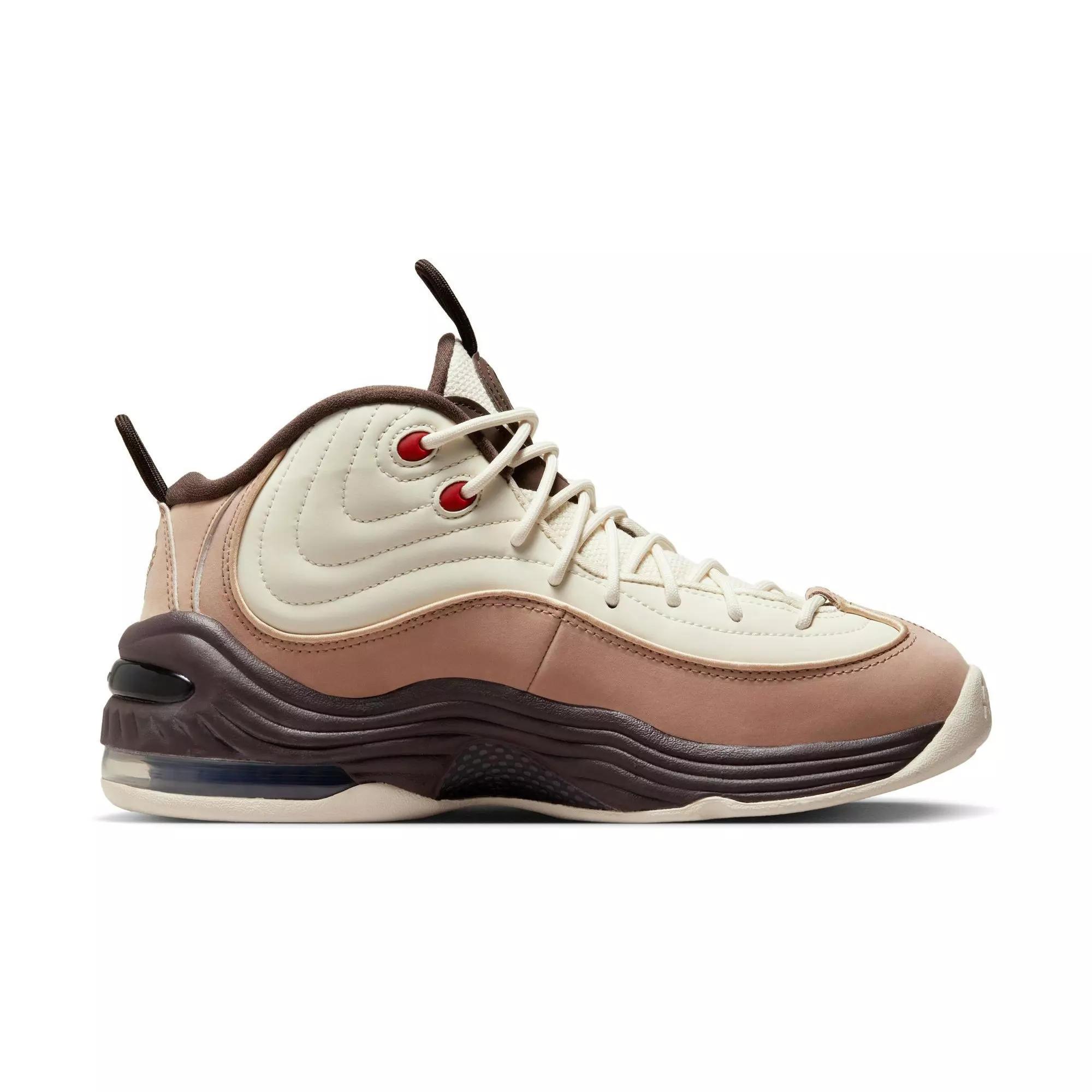 Nike Air Penny 2 "Coconut Milk/Baroque Brown/Hemp/Sesame" Men's Shoe - BROWN