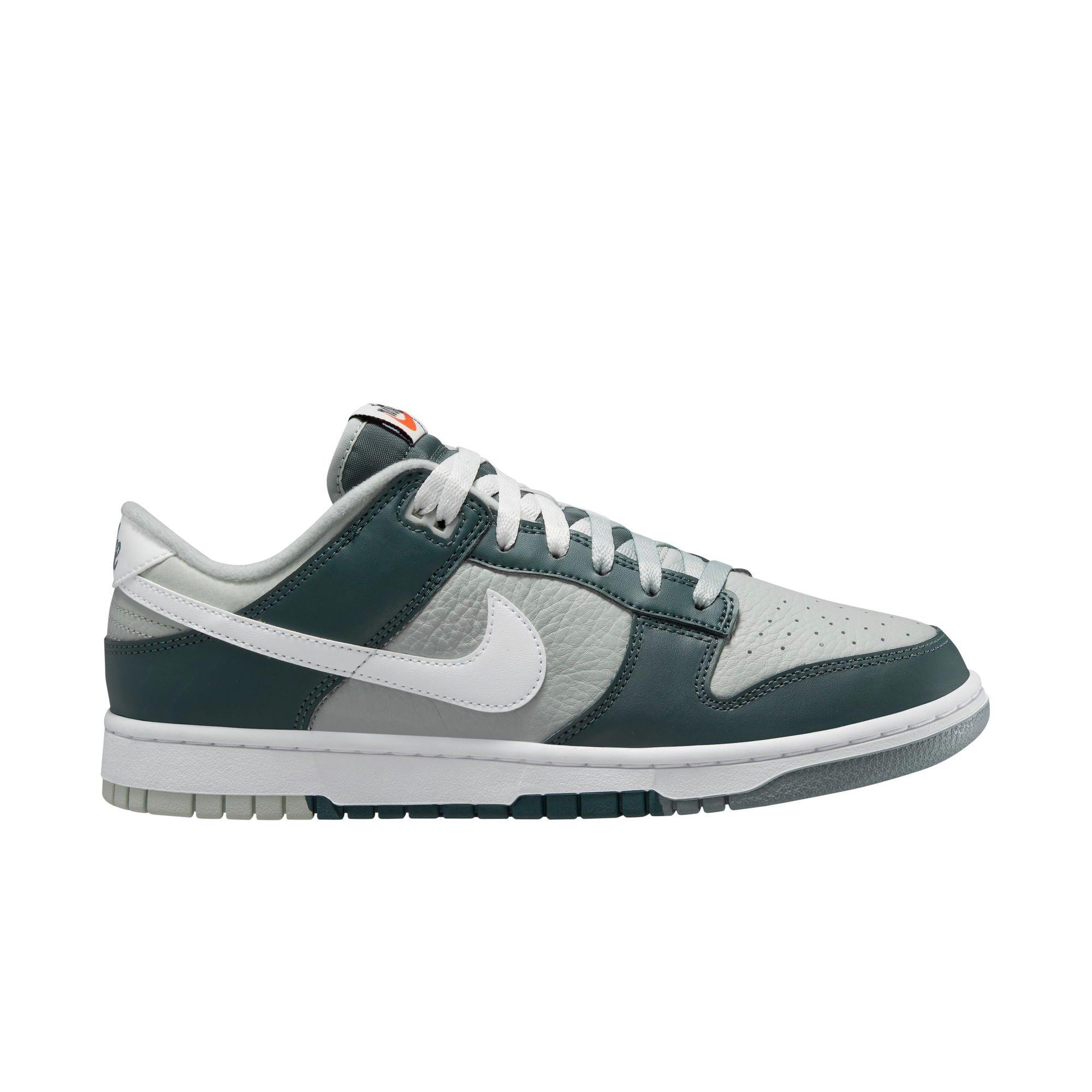 Nike Dunk Low Retro Premium Deep Jungle/White/Light Silver Men's Shoe -  Hibbett