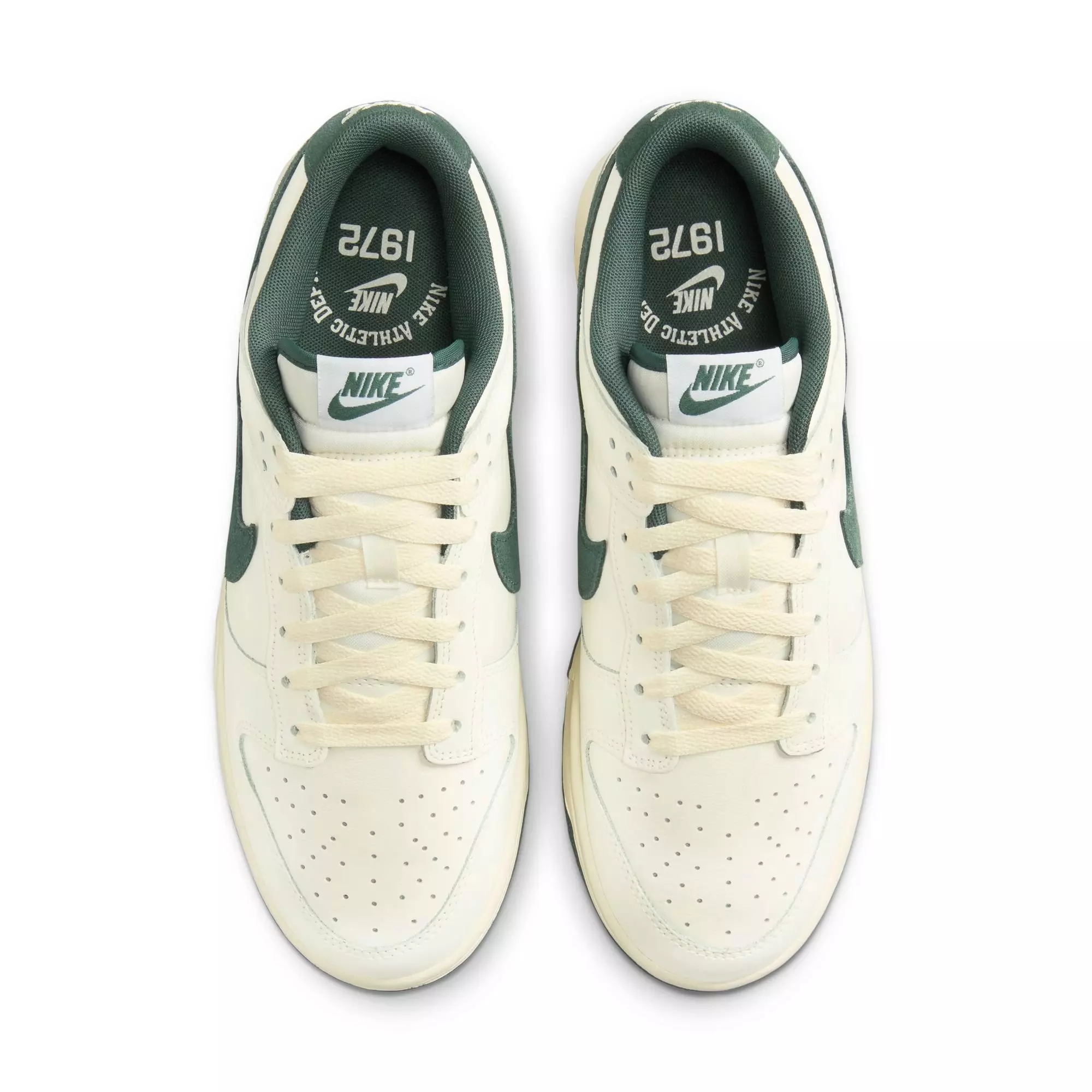 Nike Dunk Low "Athletic Department Deep Jungle" Men's Shoe - SAIL/DEEP JUNGLE/COCONUT MILK