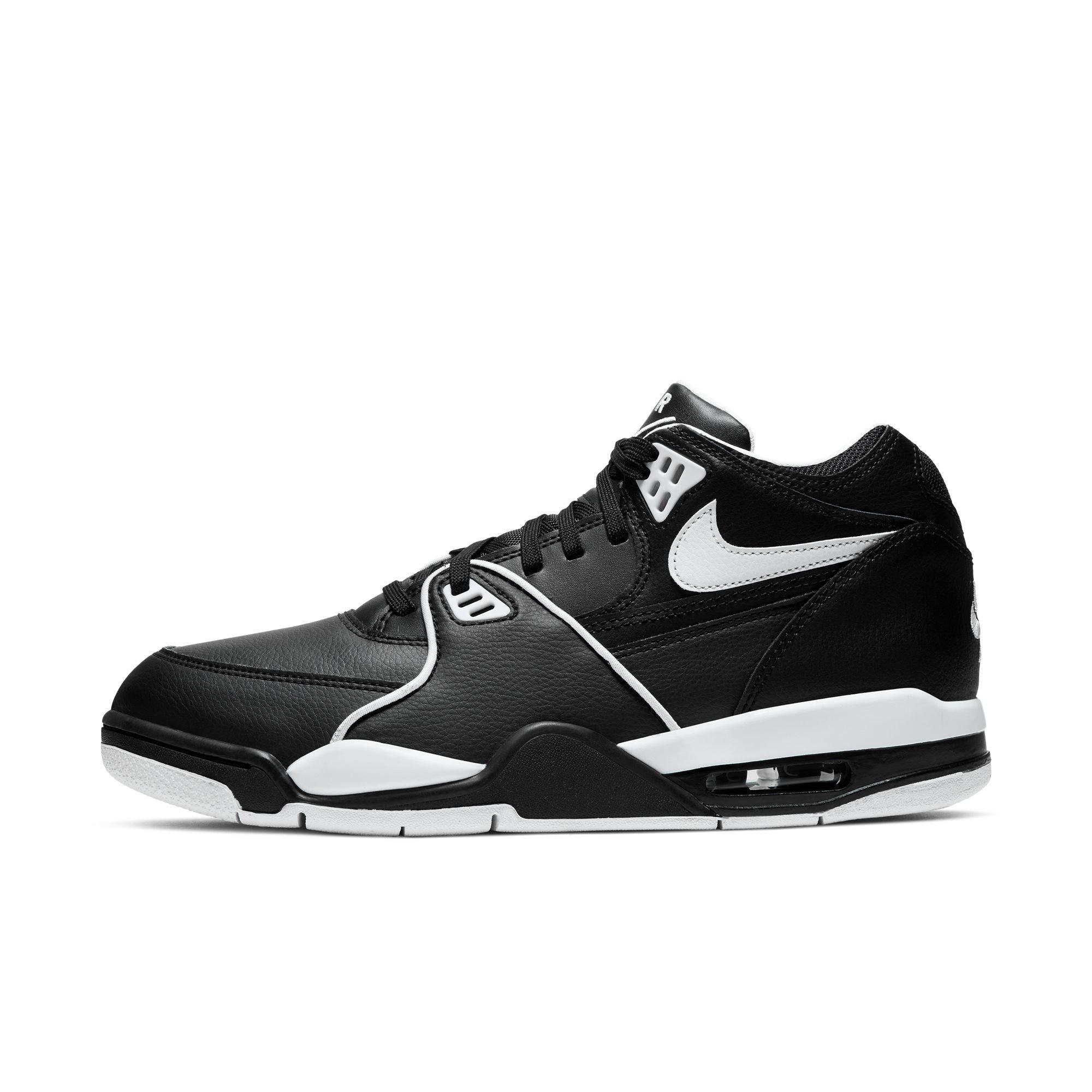 Nike Air Flight 89 "Black/White" Men's Shoe - BLACK/WHITE Thumbnail View 4