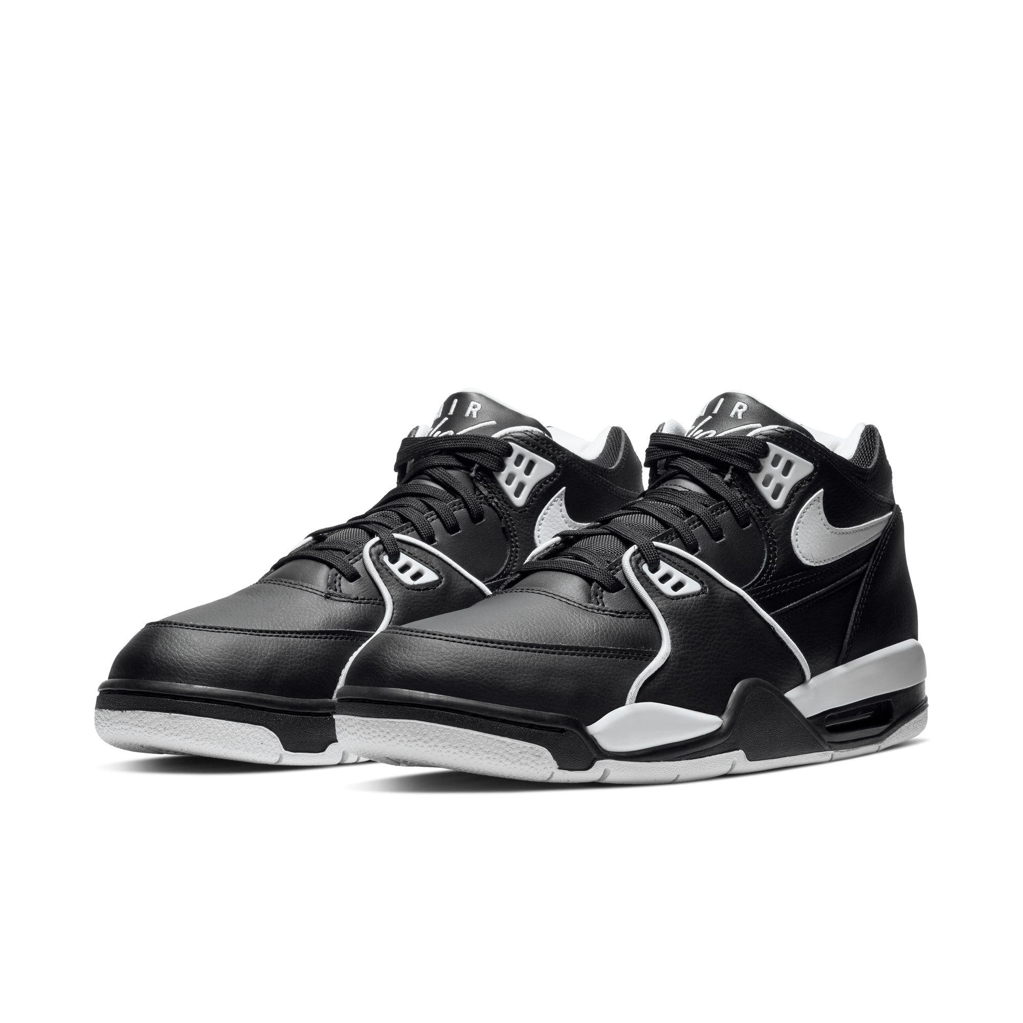 Nike Air Flight 89 "Black/White" Men's Shoe - BLACK/WHITE Thumbnail View 6