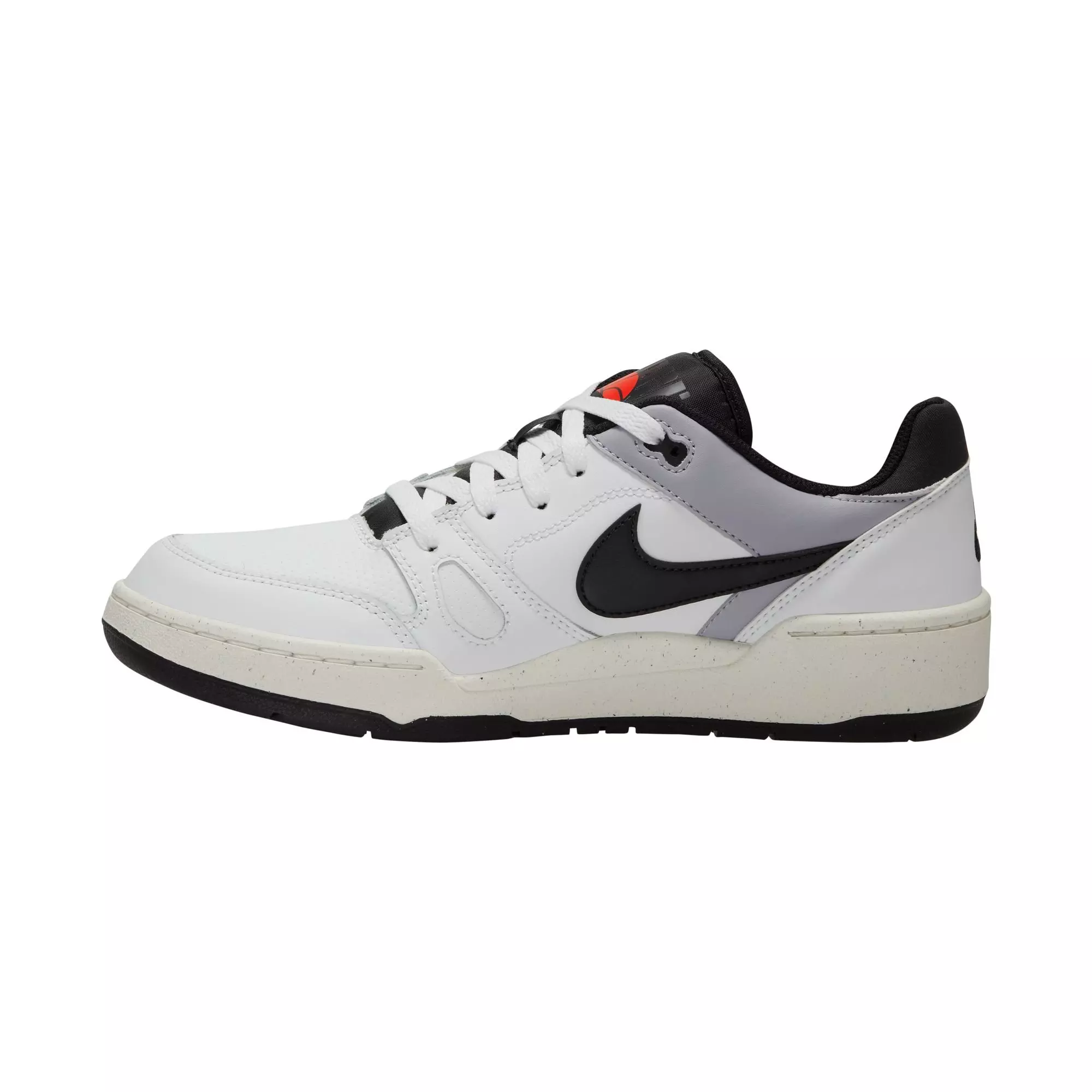 Nike Full Force Low "White/Black/Pewter/Sail" Men's Shoe - WHITE/GREY/BLACK