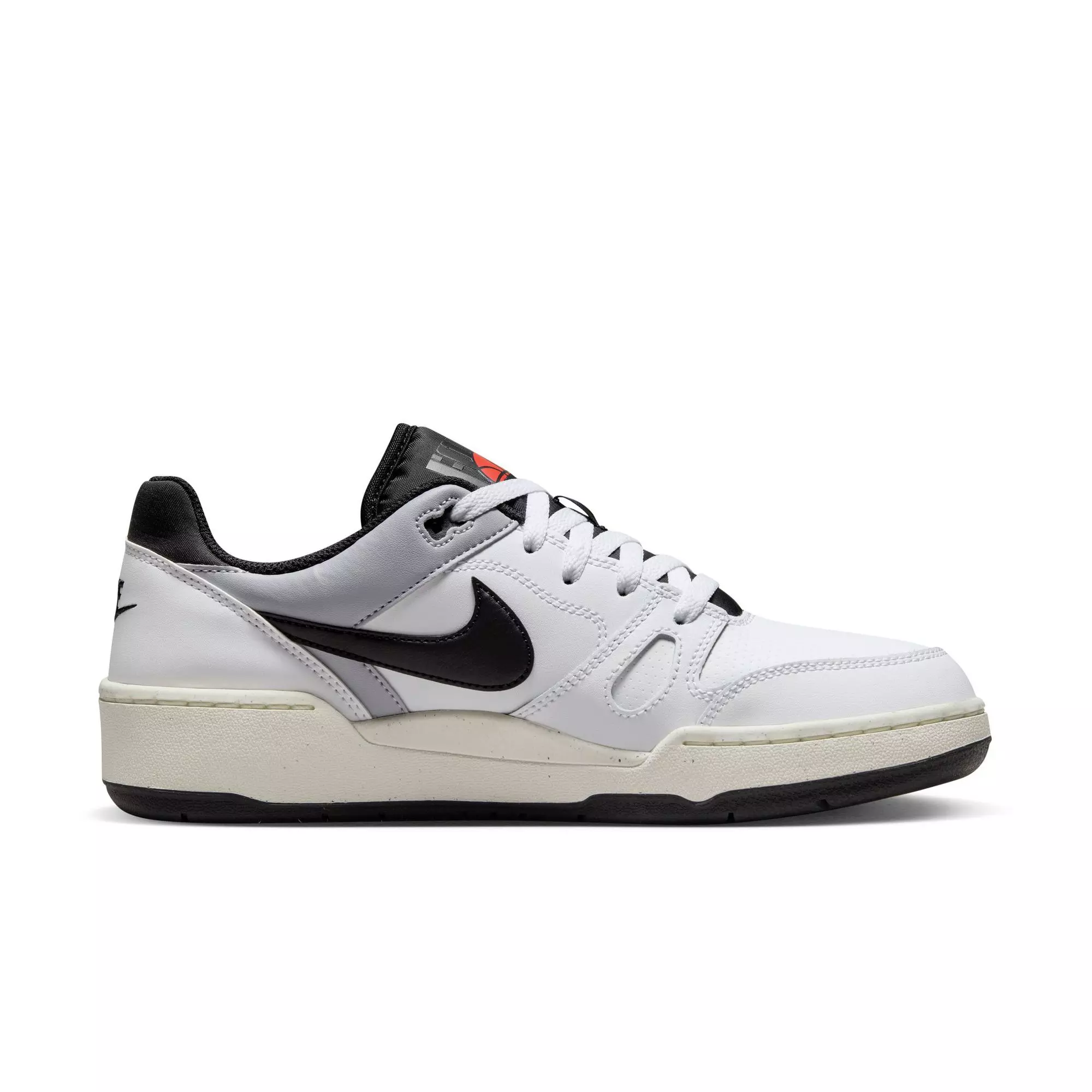 Nike Full Force Low "White/Black/Pewter/Sail" Men's Shoe - WHITE/GREY/BLACK