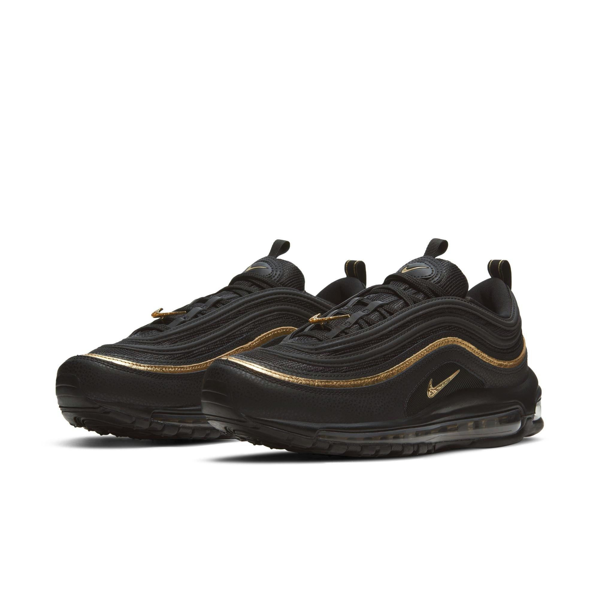 Air max 97 metallic gold and black sale