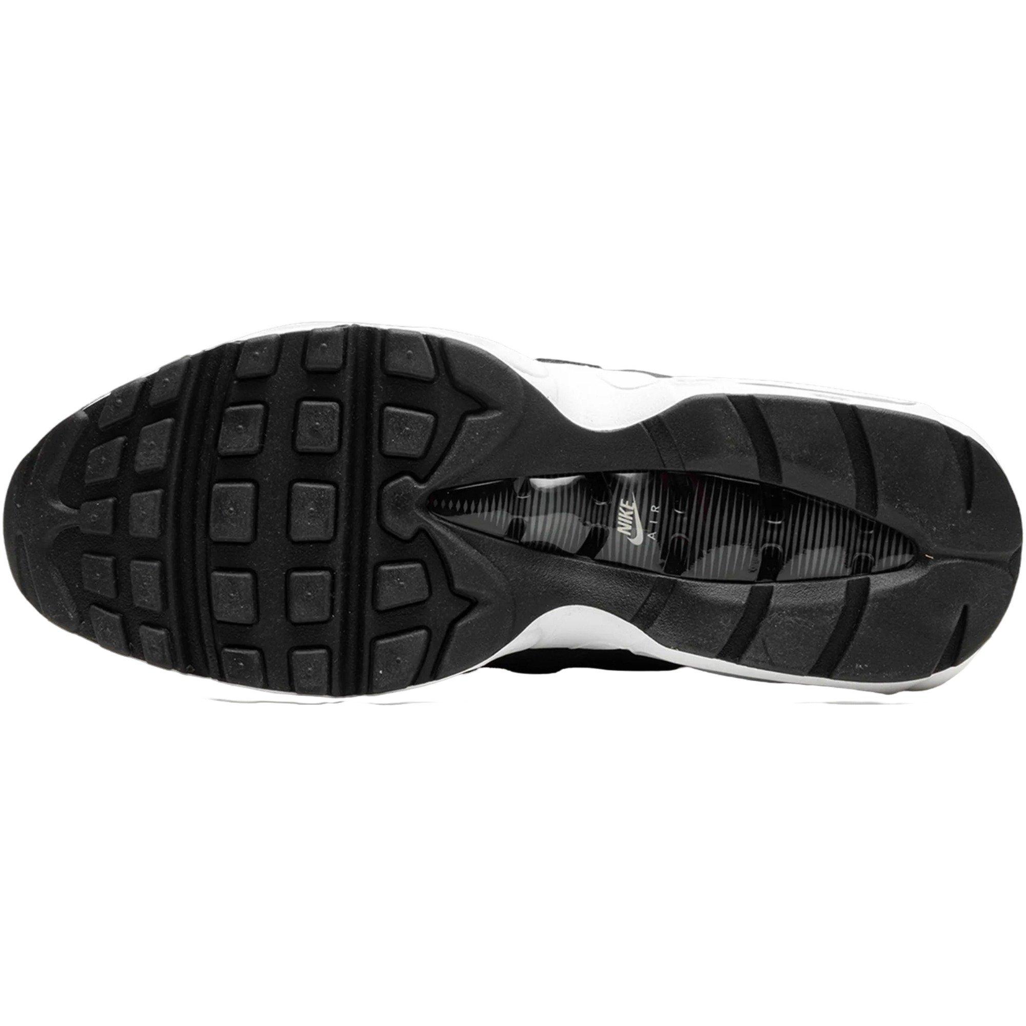Nike Air Max 95 "Black/Anthracite/White/Pure Platinum" Men's Shoe - BLACK/SILVER Thumbnail View 7
