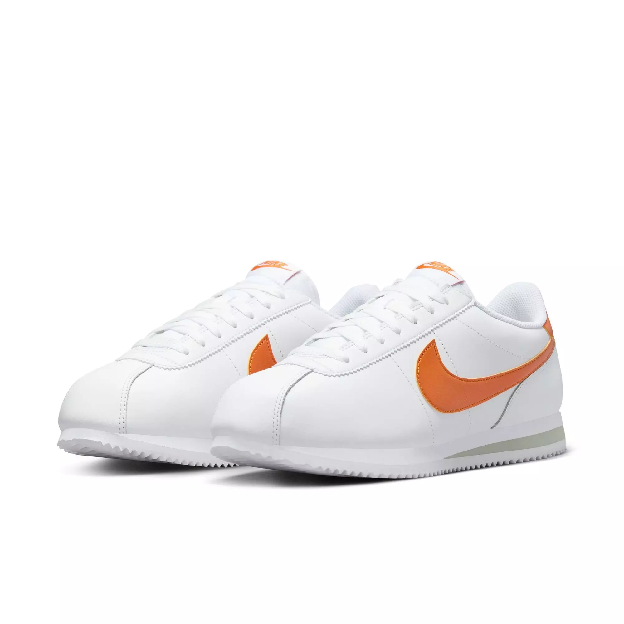 Nike Cortez "White/Campfire Orange/Jade Horizon" Men's Shoe - WHITE/ORANGE