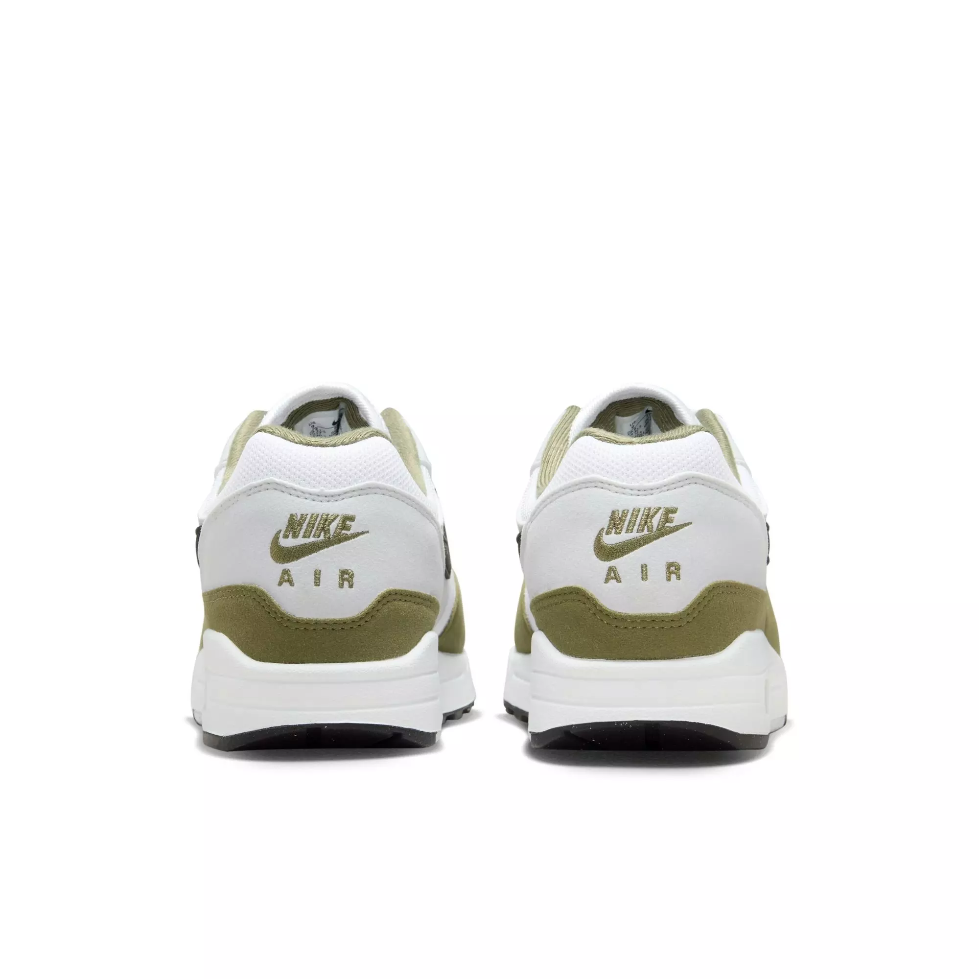 Nike Air Max 1 "Medium Olive" Men's Shoe - WHITE/BLACK/PURE PLATINUM