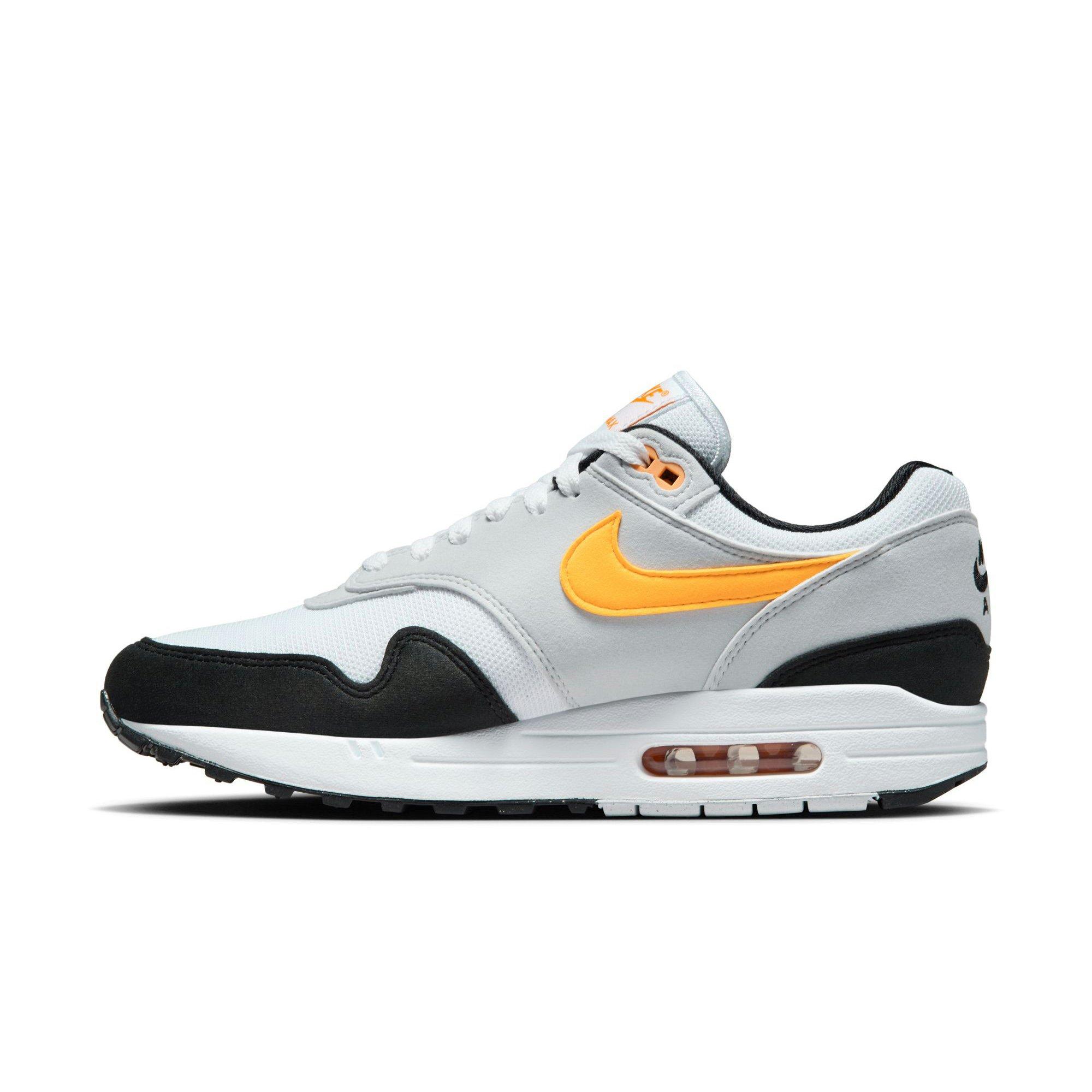 Nike Air Max 1 "University Gold" Men's Shoe - WHITE/UNIVERSITY GOLD/BLACK Thumbnail View 7
