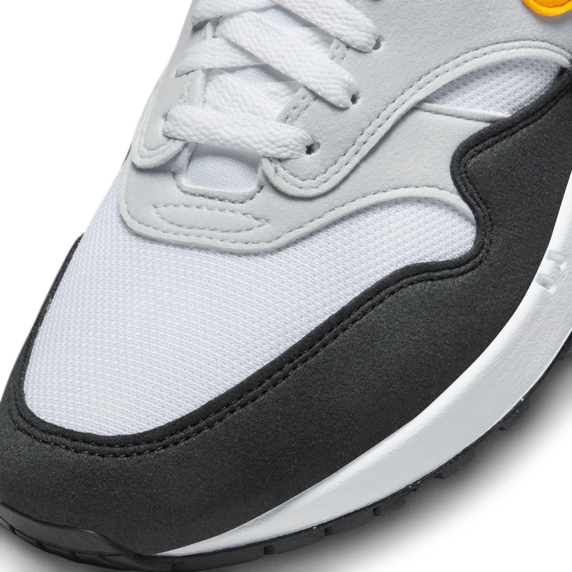 Nike Air Max 1 "University Gold" Men's Shoe - WHITE/UNIVERSITY GOLD/BLACK Thumbnail View 4