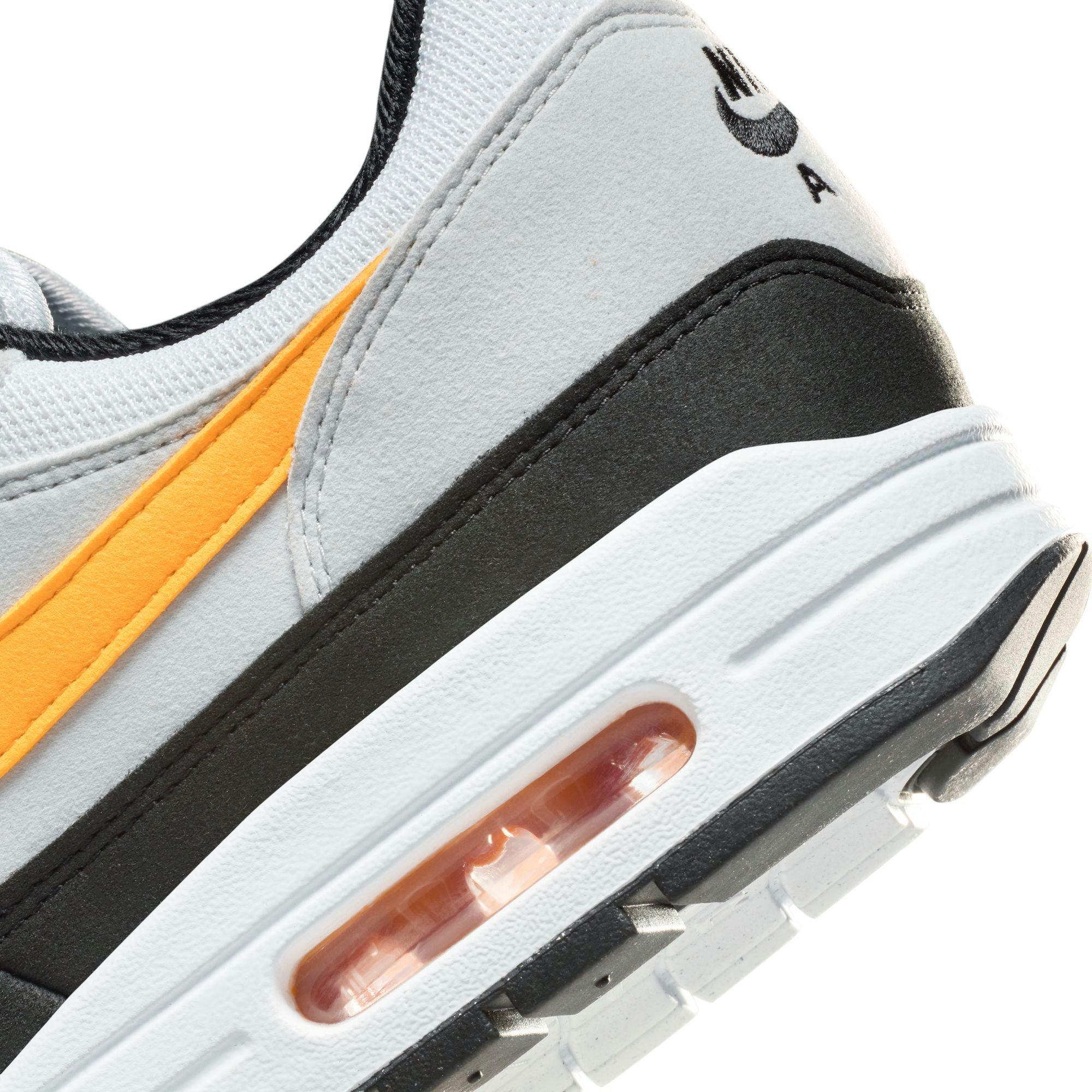 Nike Air Max 1 "University Gold" Men's Shoe - WHITE/UNIVERSITY GOLD/BLACK Thumbnail View 5