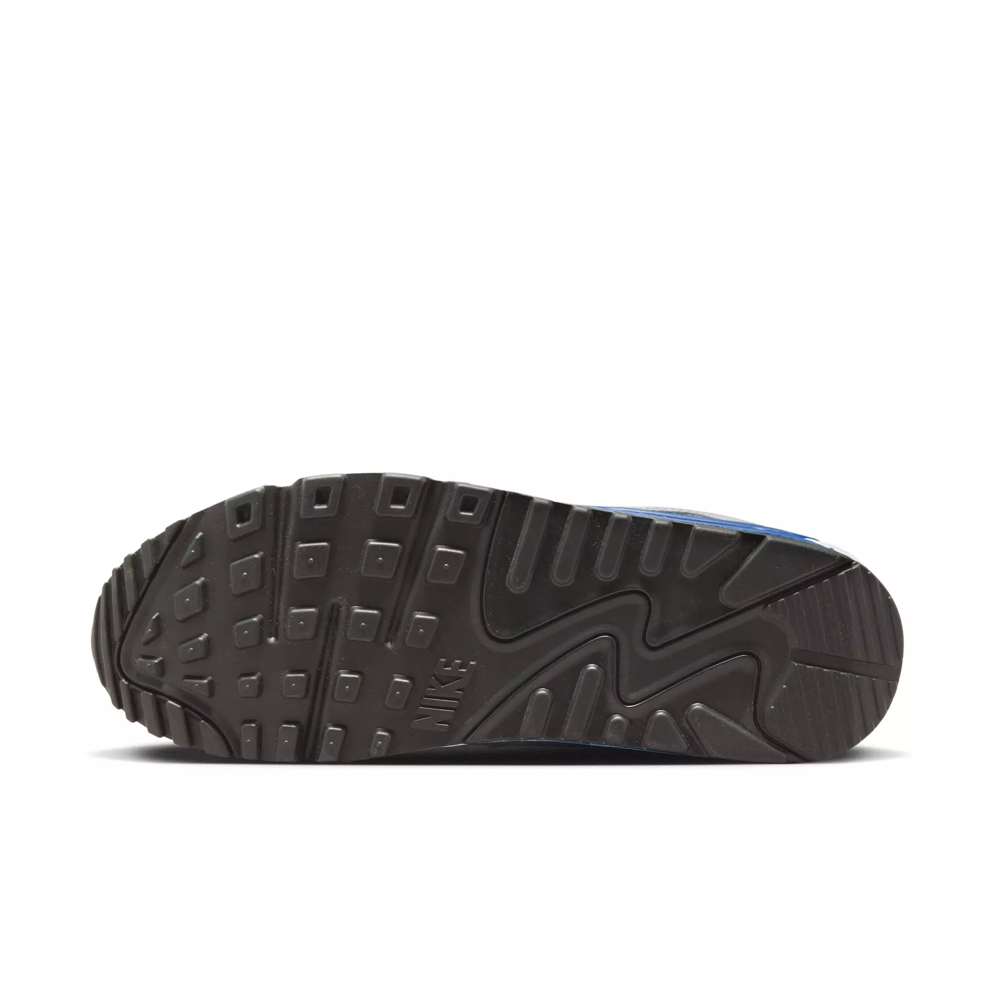 Nike Air Max 90 "White/Game Royal/Photon Dust/Black" Men's Shoe - WHITE/ROYAL