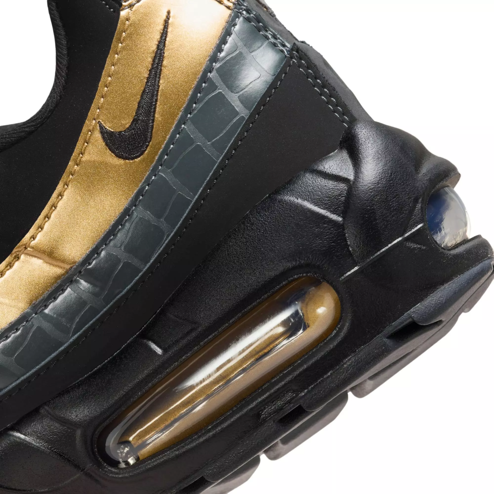 Nike Air Max 95 Premium "Metallic Gold" Men's Shoe - BLACK/METALLIC GOLD/ANTHRACITE