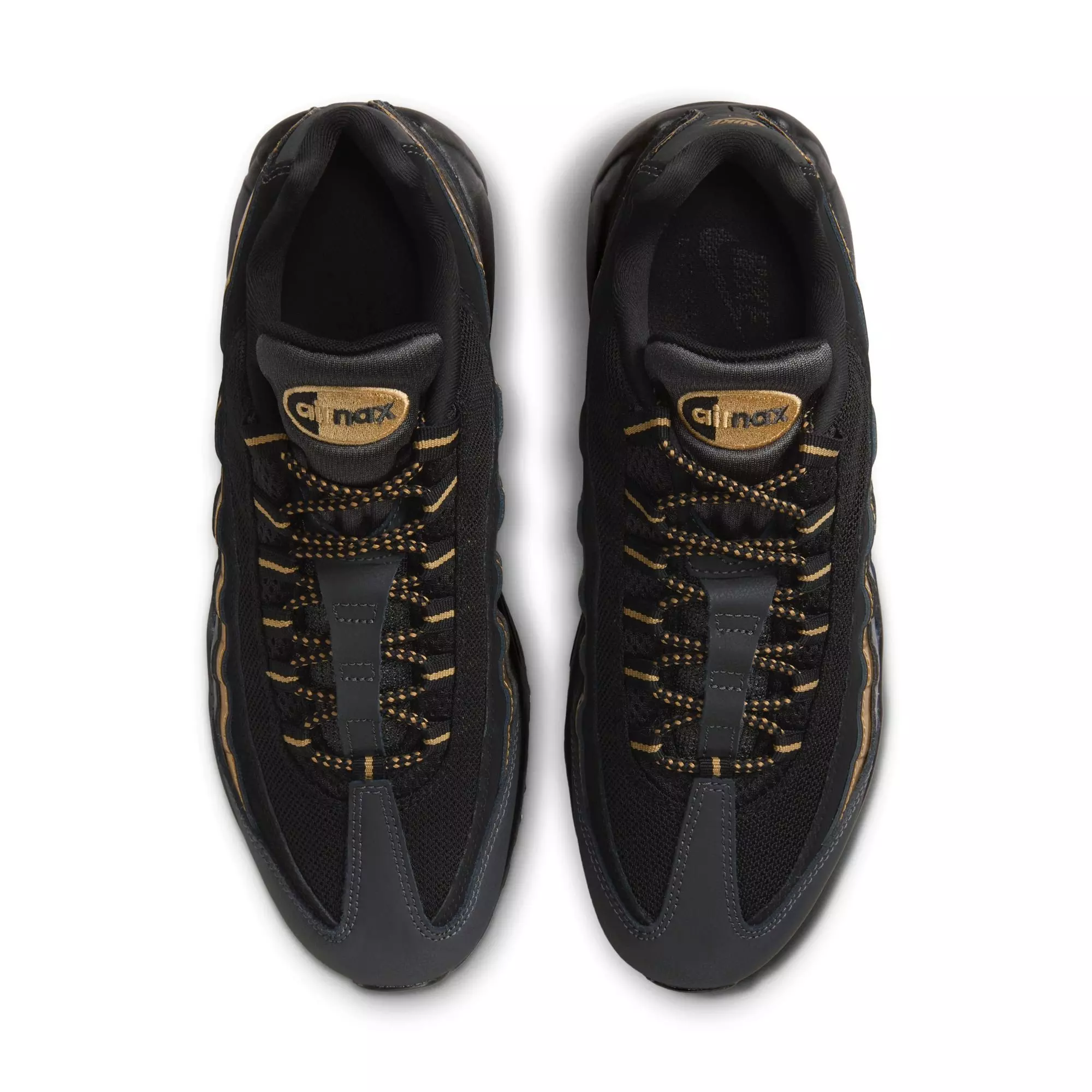 Nike Air Max 95 Premium "Metallic Gold" Men's Shoe - BLACK/METALLIC GOLD/ANTHRACITE