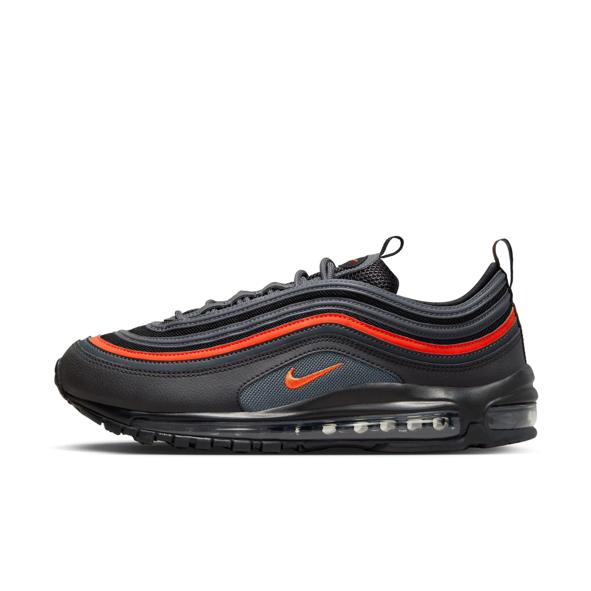 Nike Air Max 97 "Black/Picante Red/Anthracite" Men's Shoe - BLACK/RED Thumbnail View 3