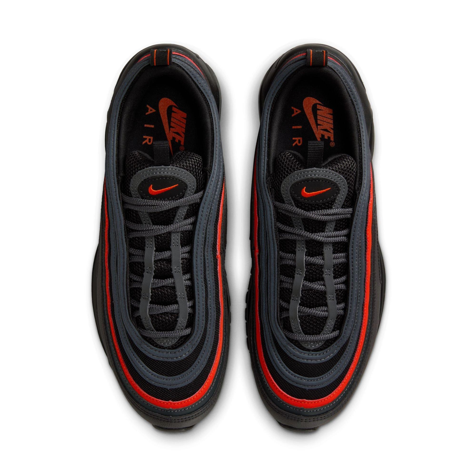 Nike Air Max 97 Black Picante Red Anthracite Men s Shoe Hibbett