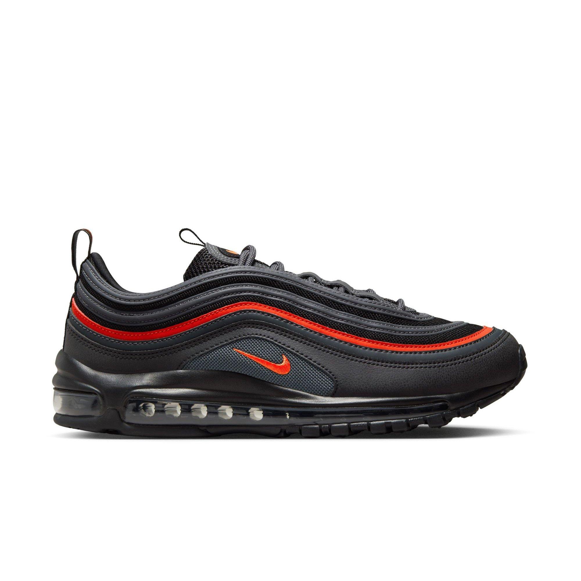 Nike Air Max 97 "Black/Picante Red/Anthracite" Men's Shoe - BLACK/RED Thumbnail View 1