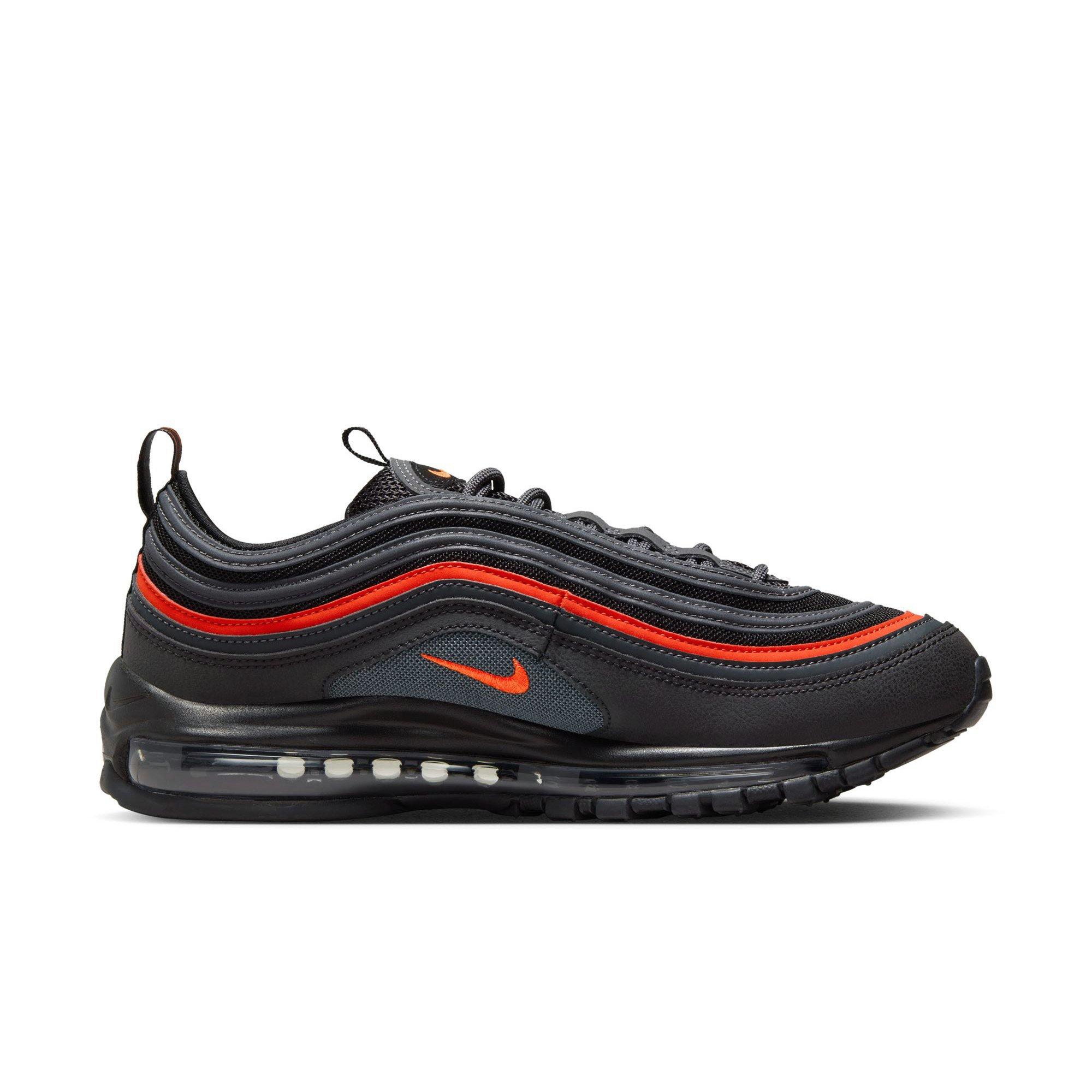 Nike Air Max 97 "Black/Picante Red/Anthracite" Men's Shoe - BLACK/RED Thumbnail View 2