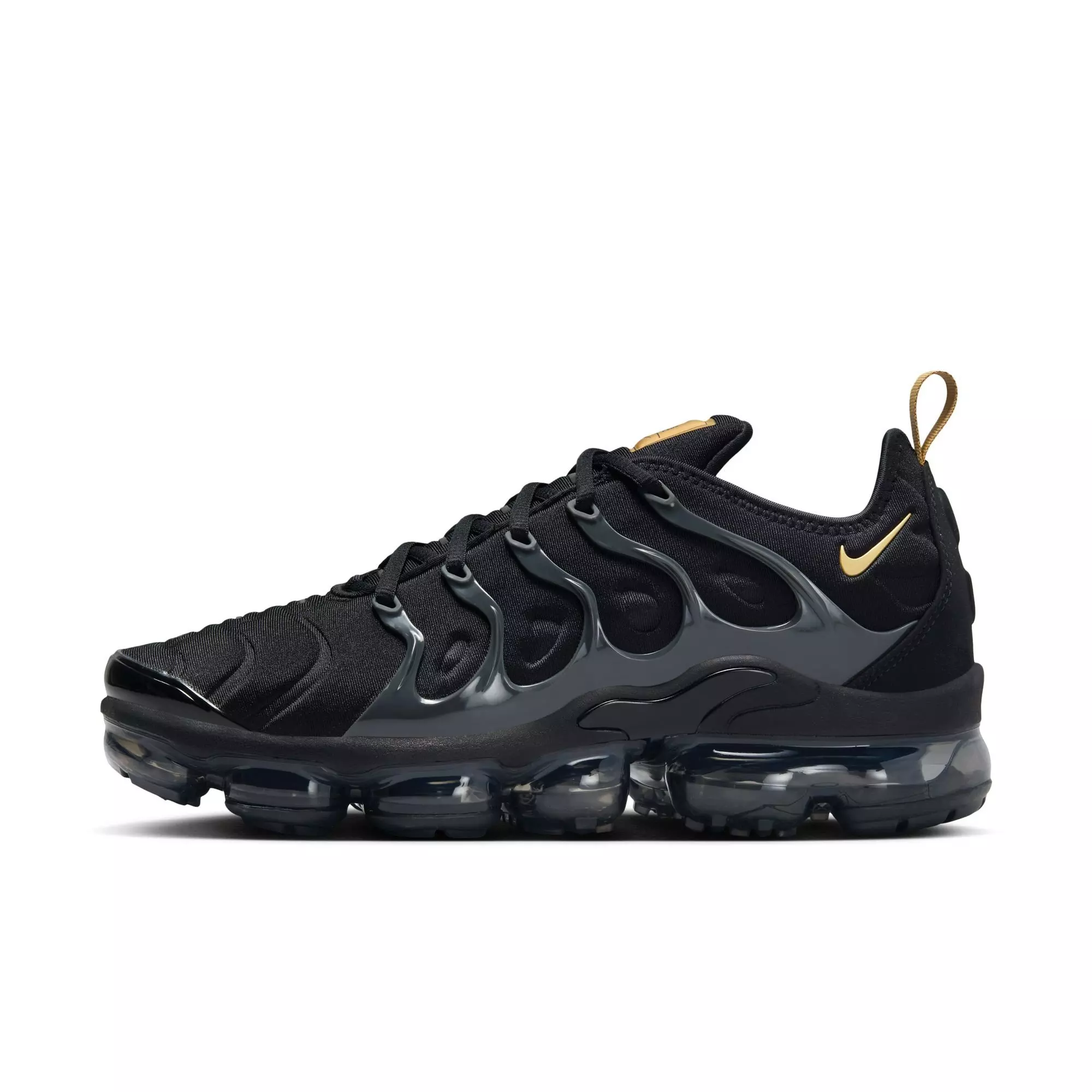 Nike Air VaporMax Plus "Black/Metallic Gold" Men's Shoe - BLACK/METALLIC GOLD/ANTHRACITE