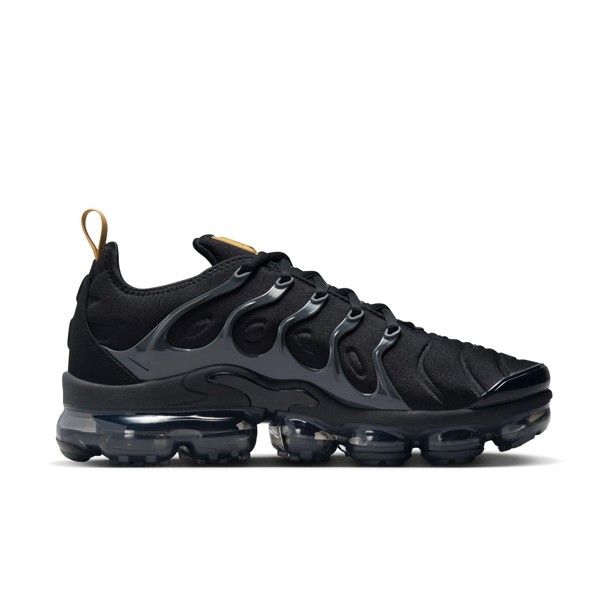 Nike Air VaporMax Plus Black Metallic Gold Men s Shoe Hibbett