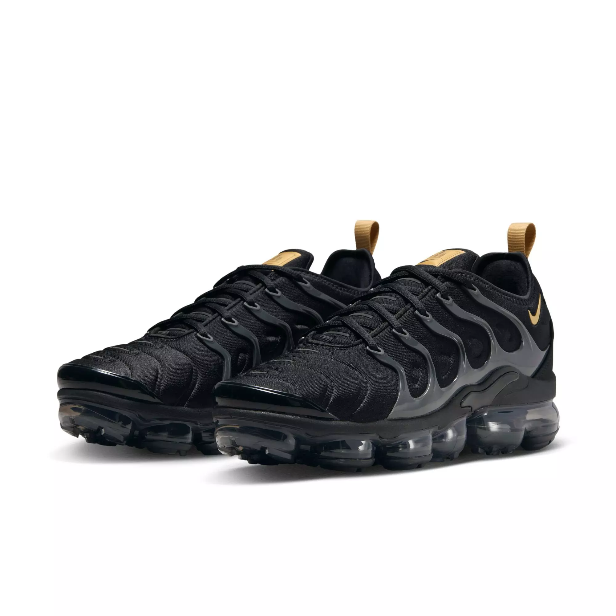 Nike Air VaporMax Plus "Black/Metallic Gold" Men's Shoe - BLACK/METALLIC GOLD/ANTHRACITE