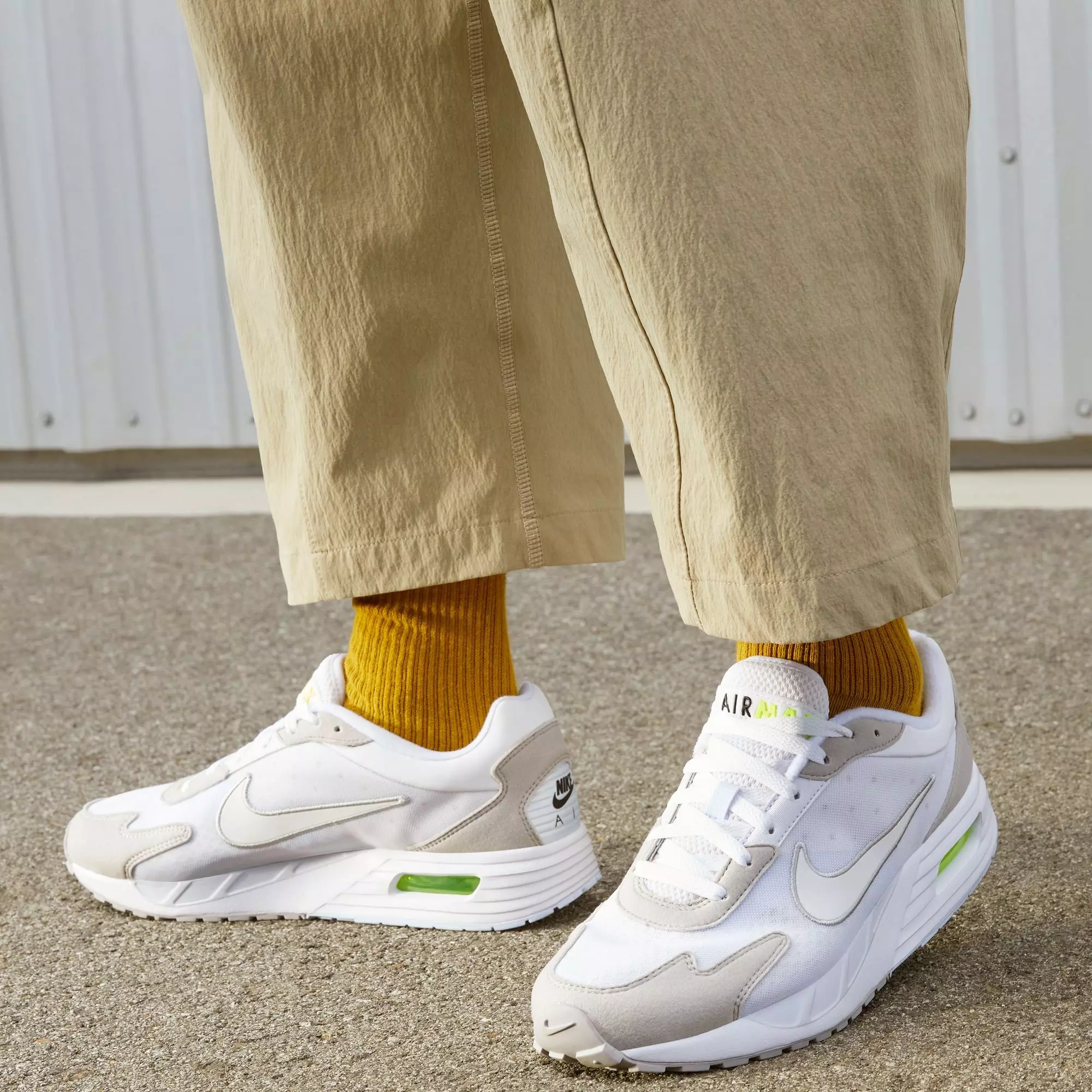 Nike Air Max Solo "Phantom/White/Football Grey/Volt" Men's Shoe - OFF-WHITE