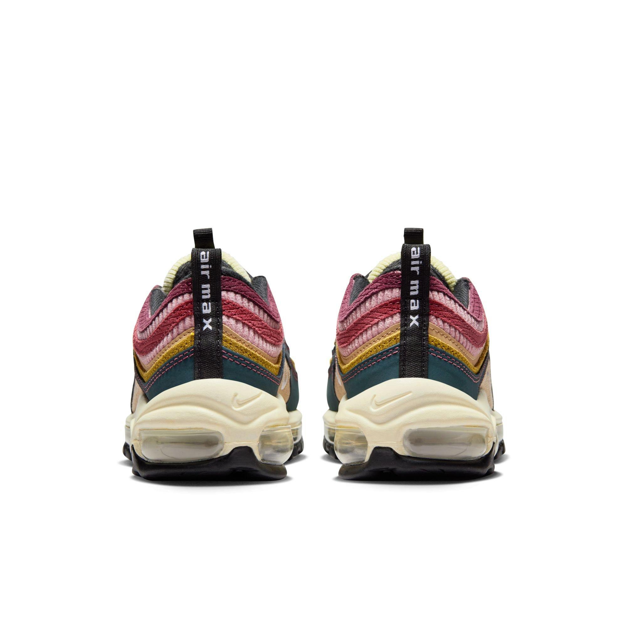 Nike Air Max 97 "Corduroy And Cursive" Women's Shoe - DEEP JUNGLE/WHITE/BRONZINE Thumbnail View 8