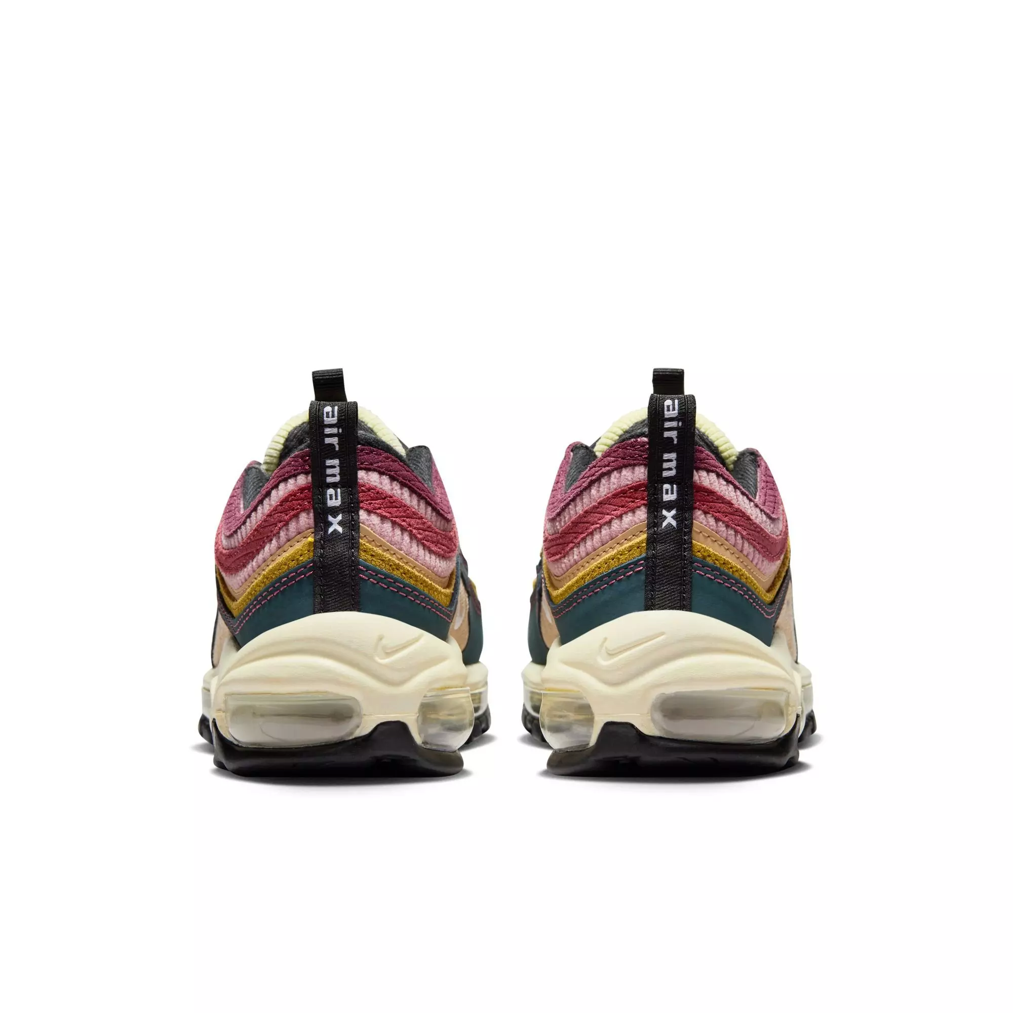 Nike Air Max 97 "Corduroy And Cursive" Women's Shoe - DEEP JUNGLE/WHITE/BRONZINE