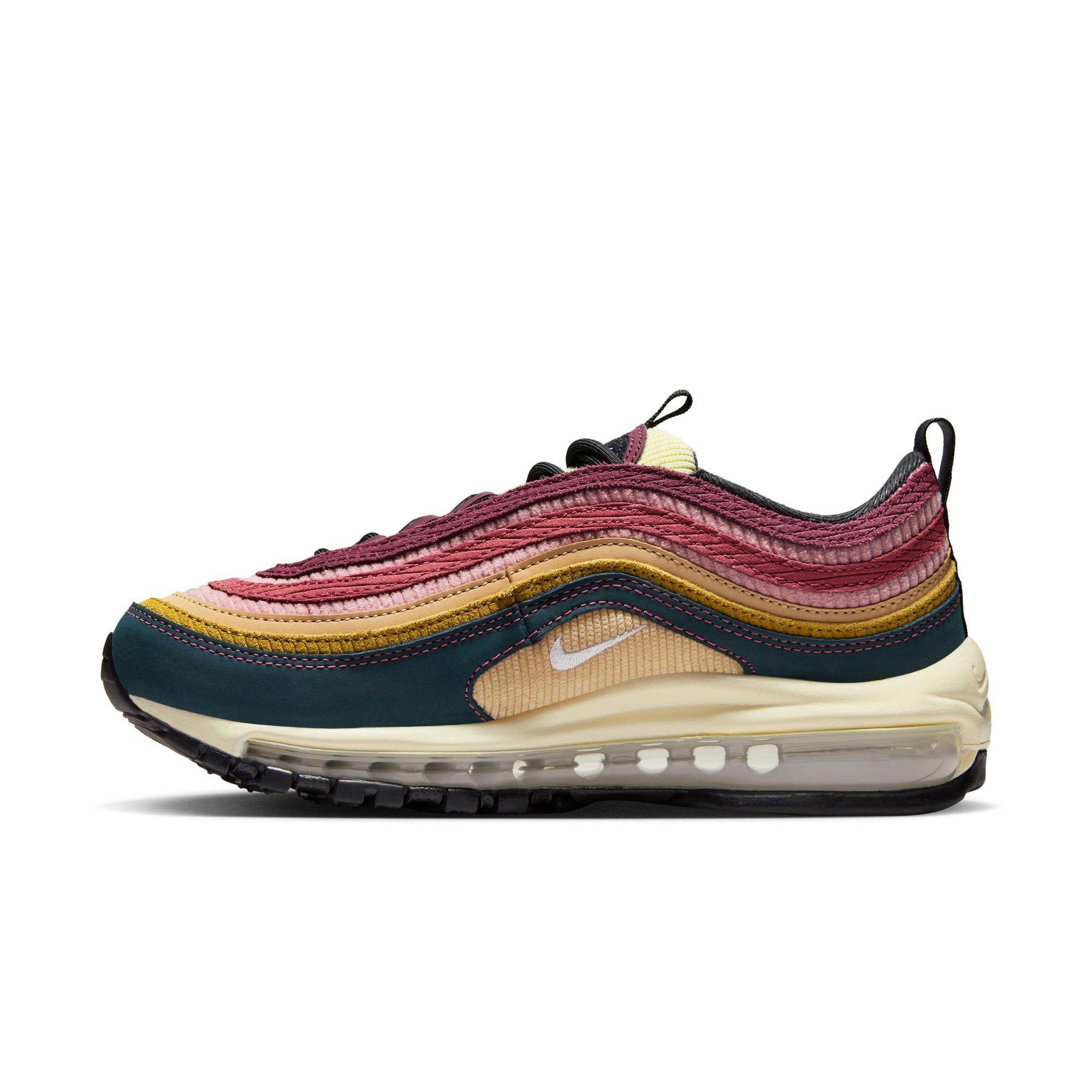 Nike Air Max 97 "Corduroy And Cursive" Women's Shoe - DEEP JUNGLE/WHITE/BRONZINE Thumbnail View 7