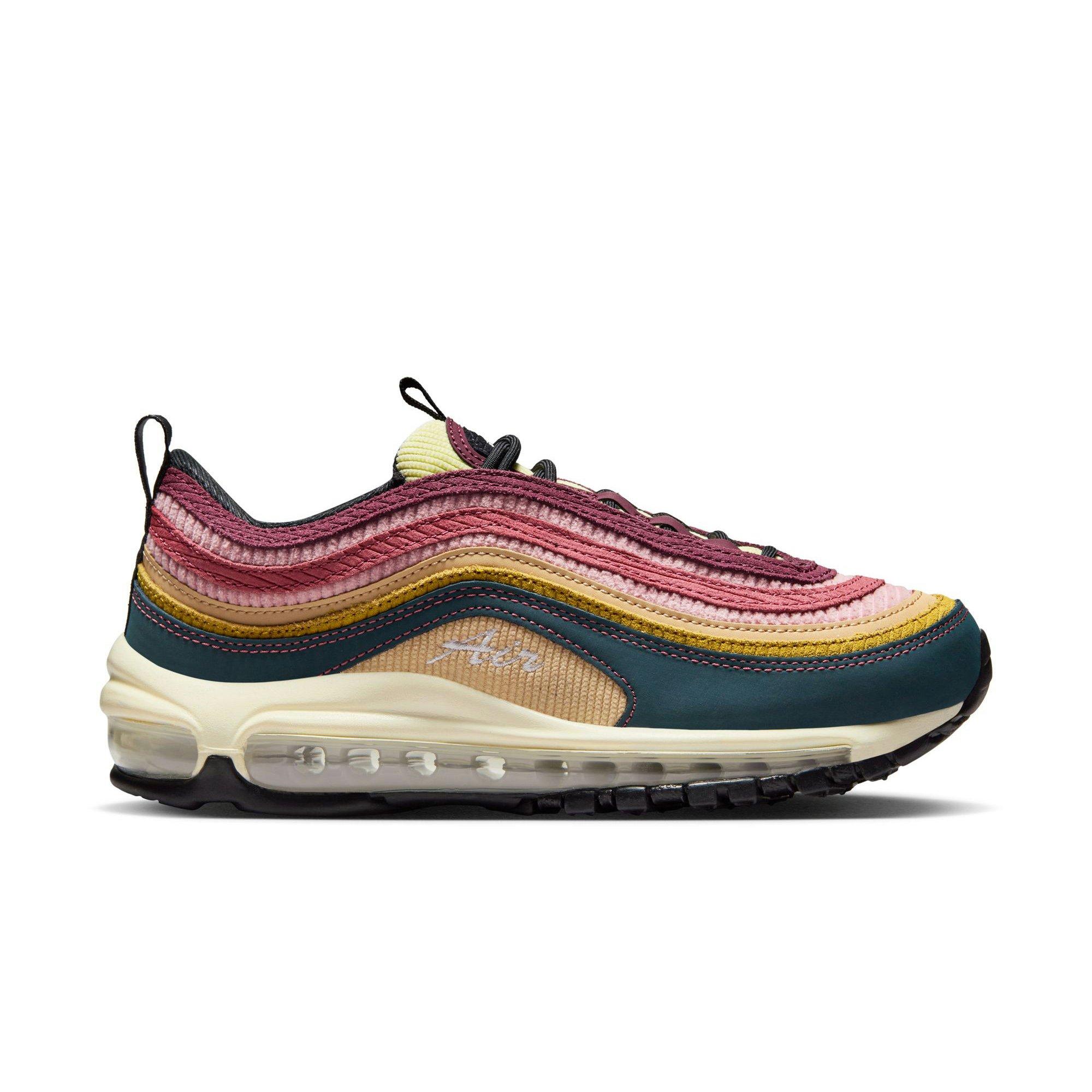 Nike Air Max 97 "Corduroy And Cursive" Women's Shoe - DEEP JUNGLE/WHITE/BRONZINE Thumbnail View 1