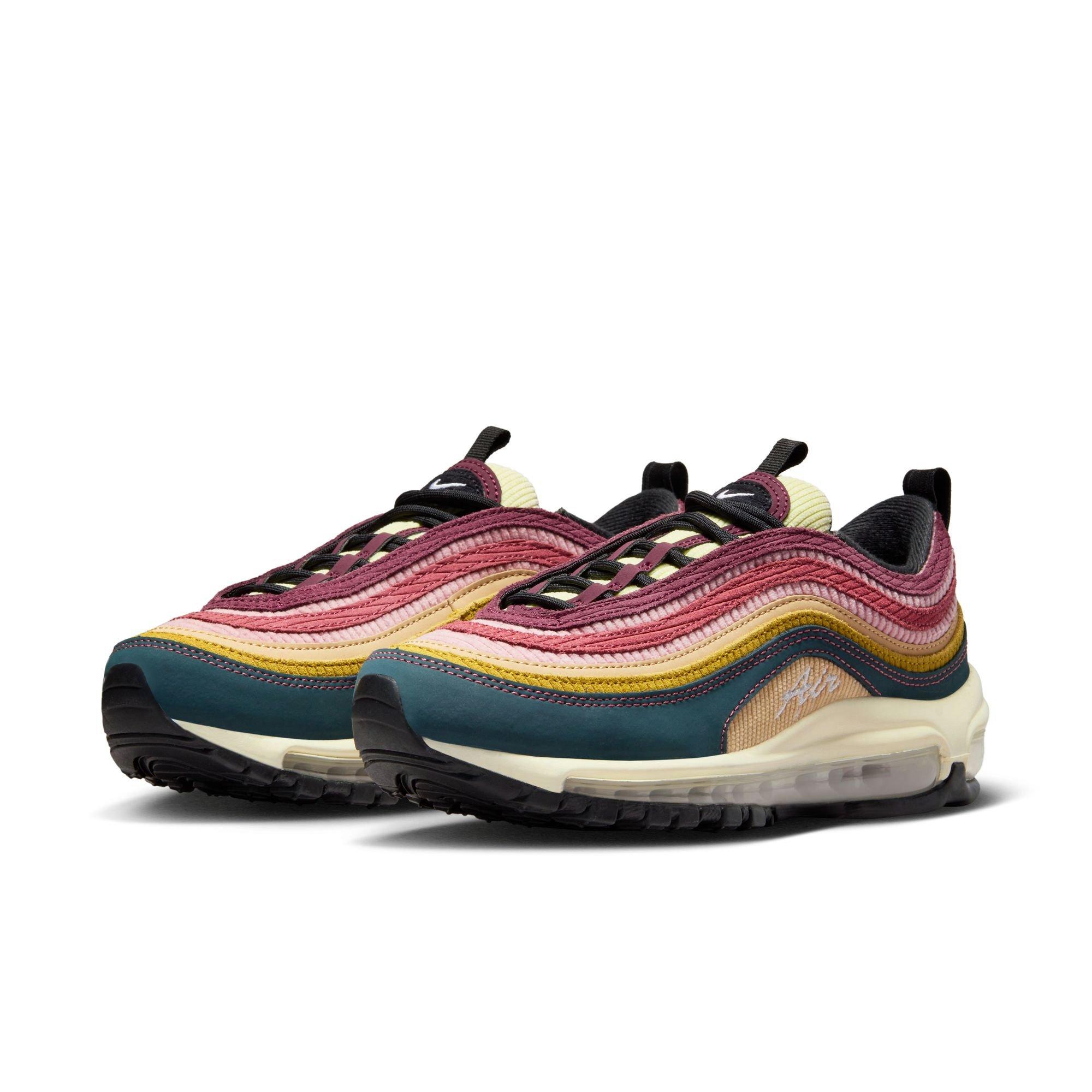 Nike Air Max 97 "Corduroy And Cursive" Women's Shoe - DEEP JUNGLE/WHITE/BRONZINE Thumbnail View 3