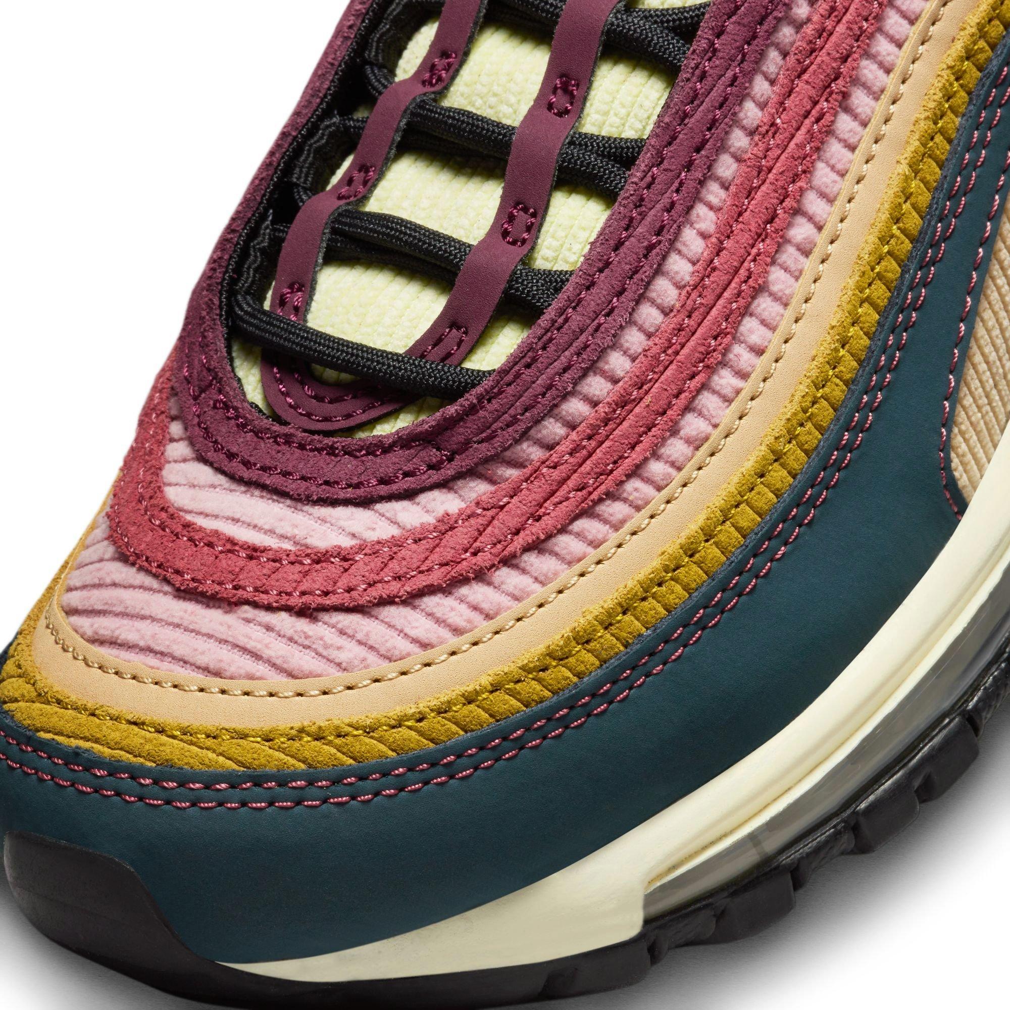 Nike Air Max 97 "Corduroy And Cursive" Women's Shoe - DEEP JUNGLE/WHITE/BRONZINE Thumbnail View 4