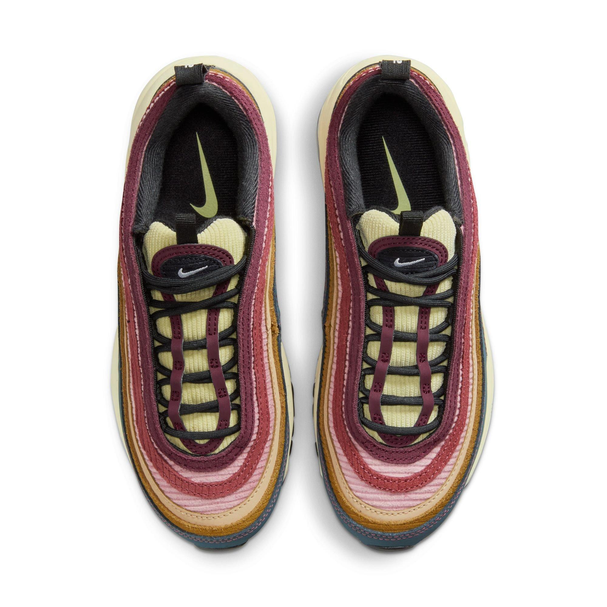 Nike Air Max 97 "Corduroy And Cursive" Women's Shoe - DEEP JUNGLE/WHITE/BRONZINE Thumbnail View 9