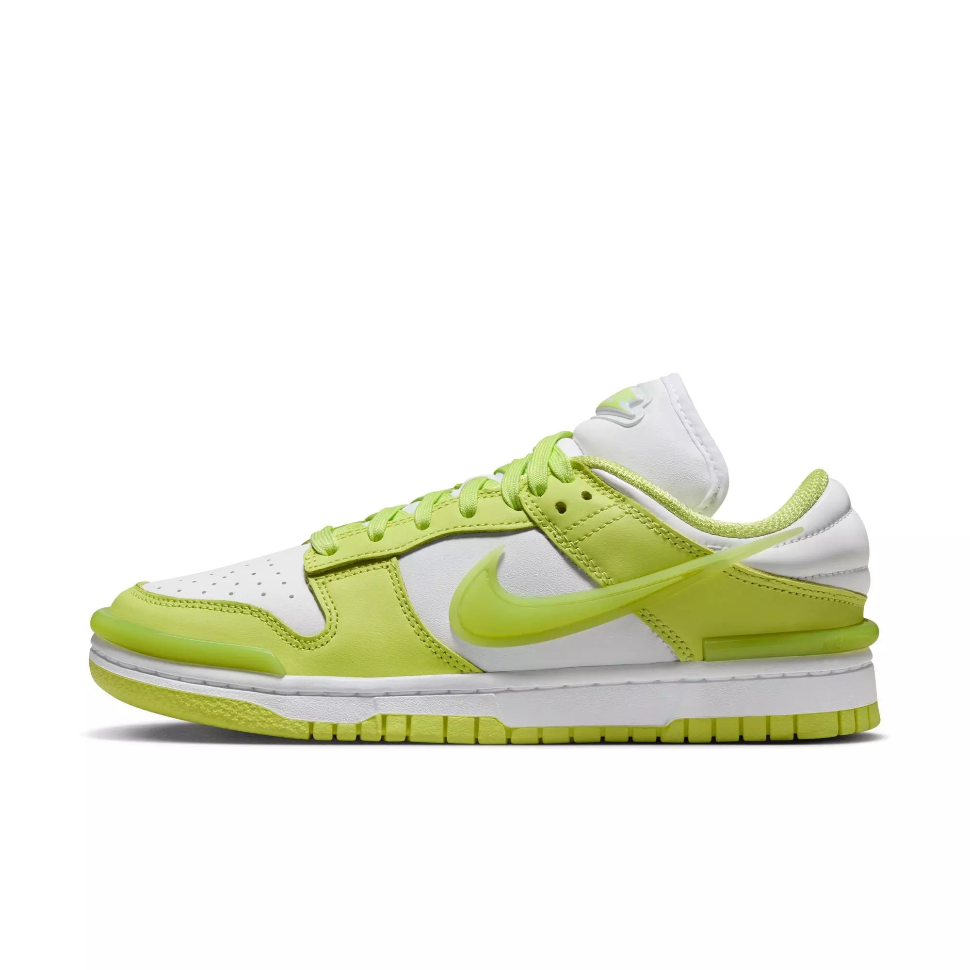 Nike Dunk Low "Lt Lemon Twist/White" Women's Shoe - YELLOW/WHITE