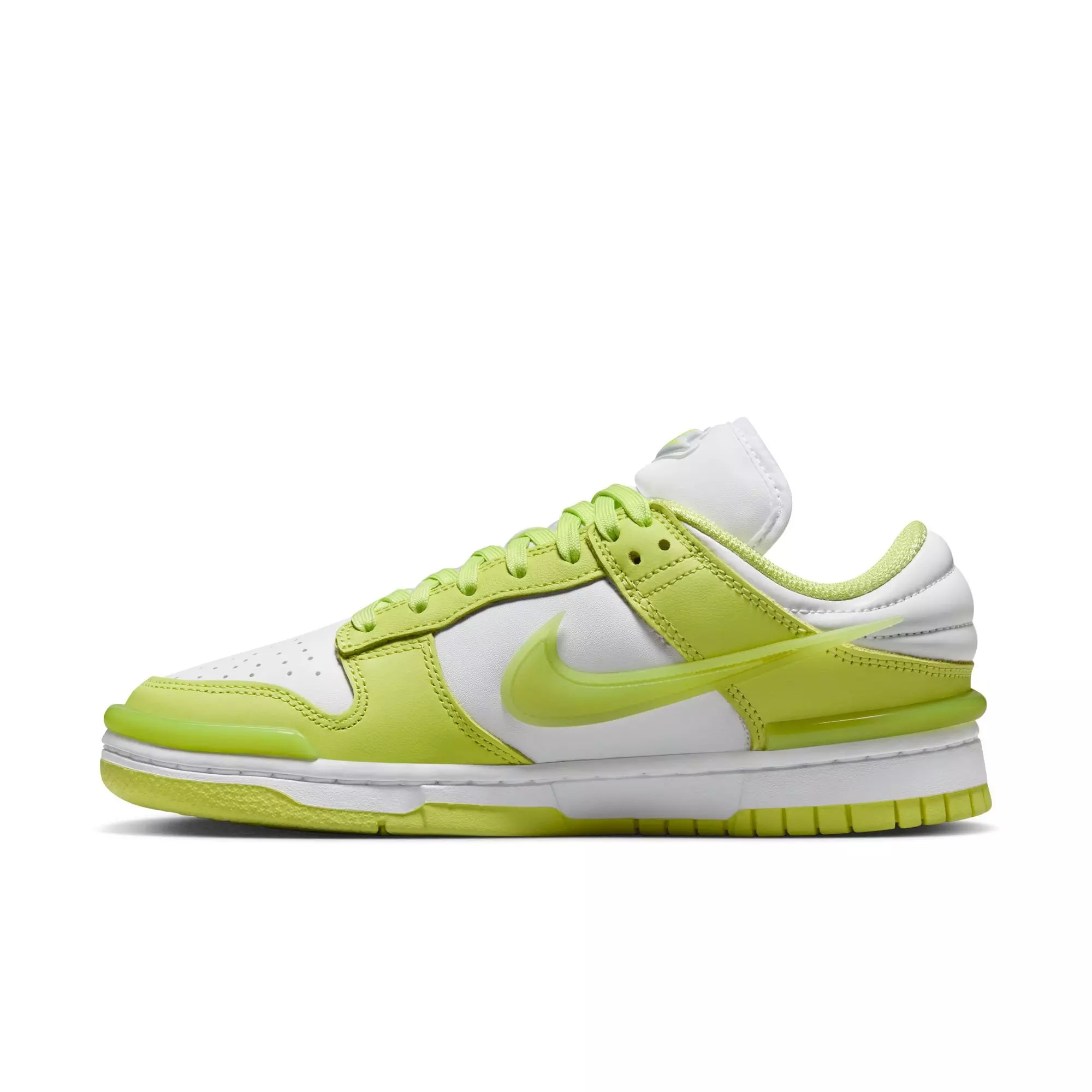 Nike Dunk Low "Lt Lemon Twist/White" Women's Shoe - YELLOW/WHITE