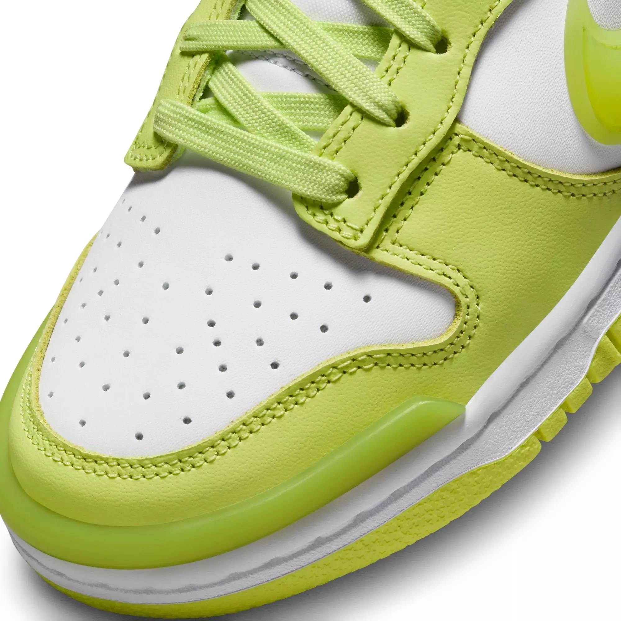 Nike Dunk Low "Lt Lemon Twist/White" Women's Shoe - YELLOW/WHITE